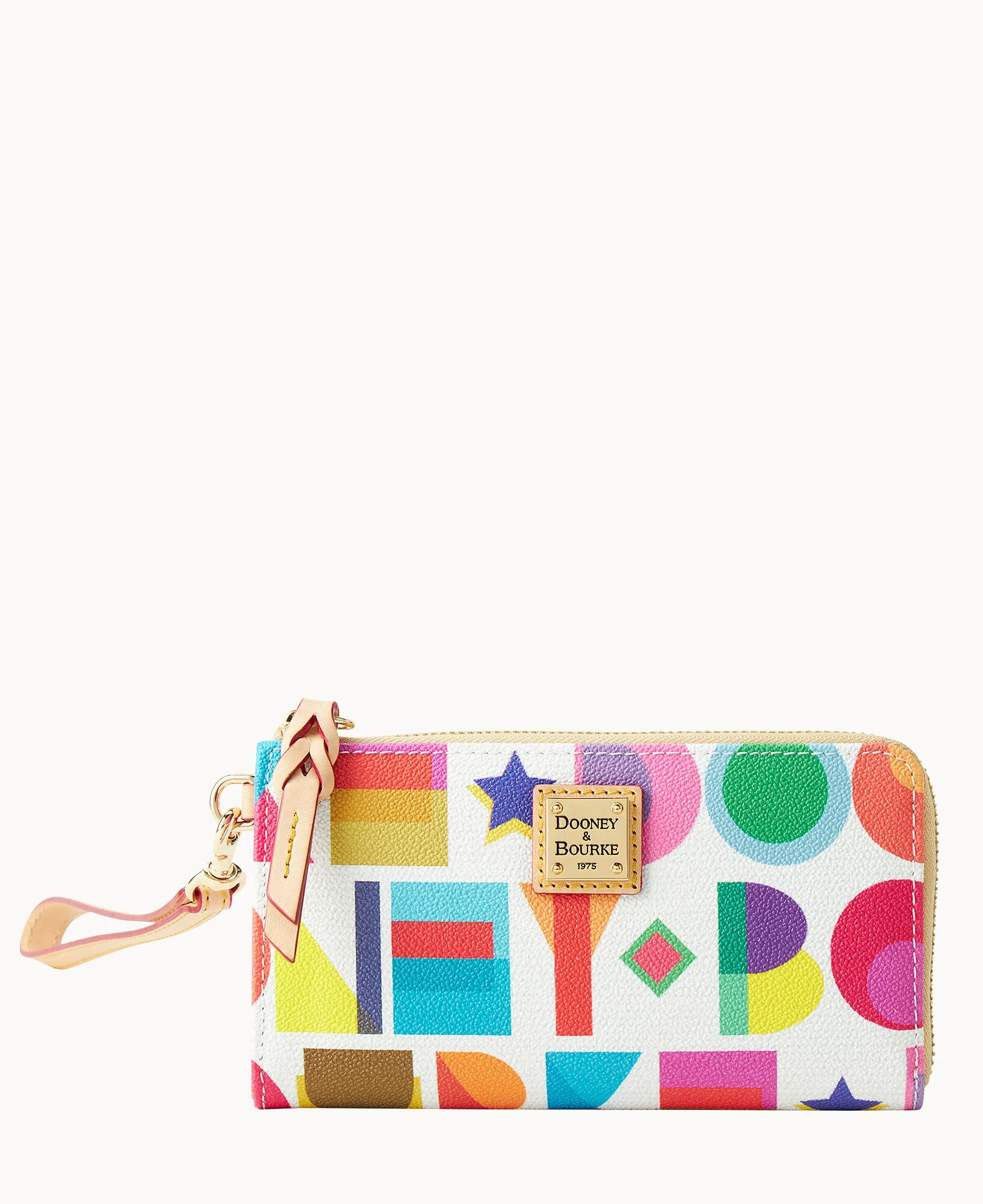 Art Deco Folded Zip Wristlet - Image 4