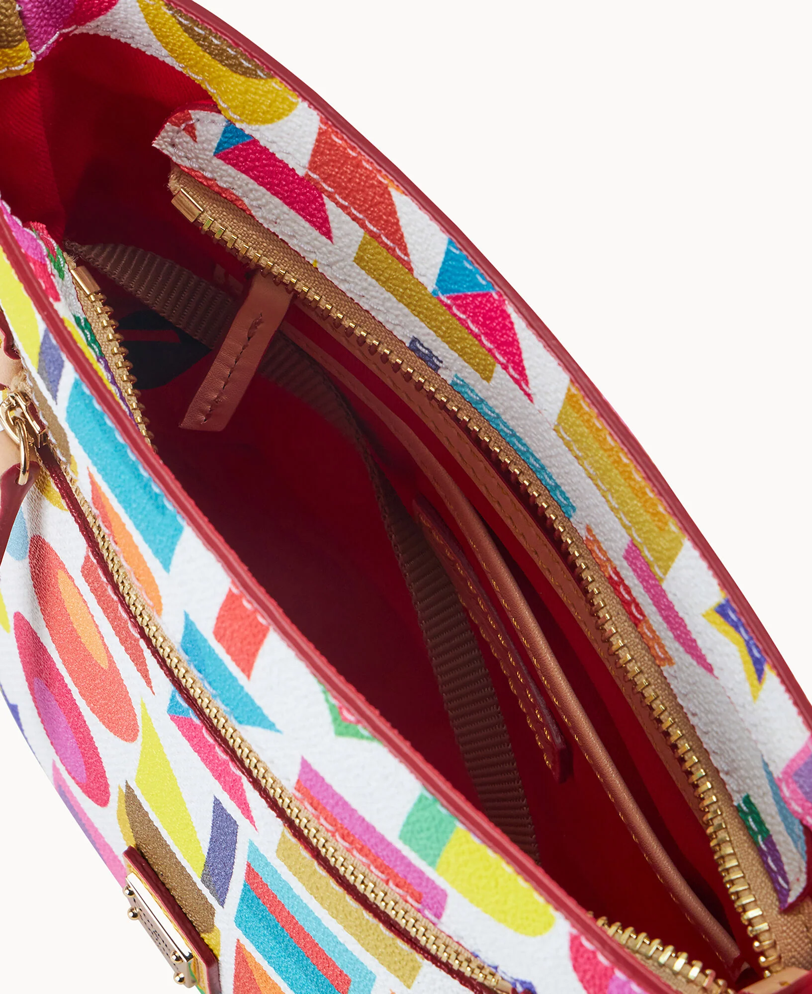 Art Deco Small Zip Crossbody - Image 7