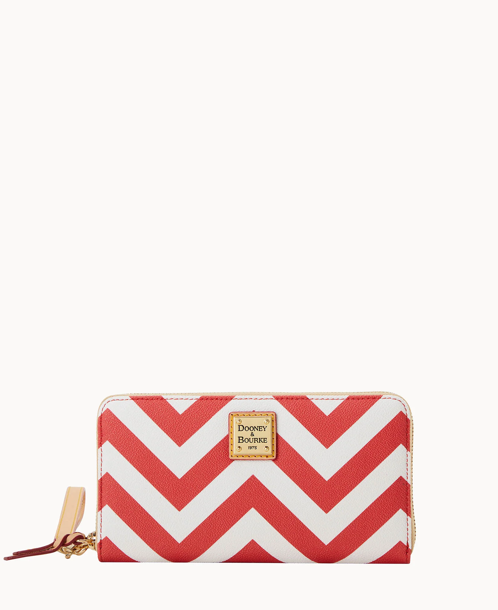 Chevron Large Zip Around Wallet - Image 13