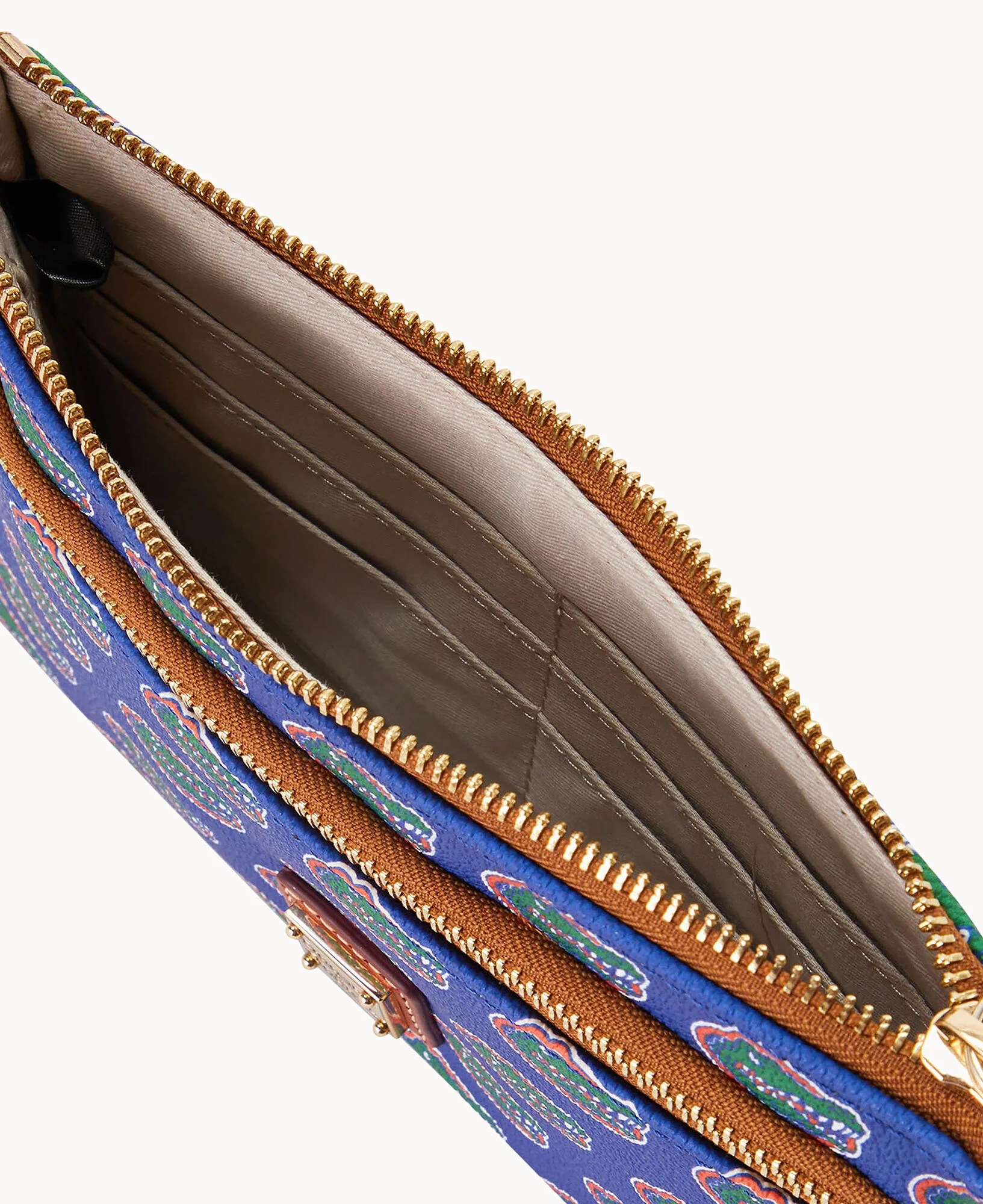 Collegiate University of Florida Double Zip Wristlet - Image 3