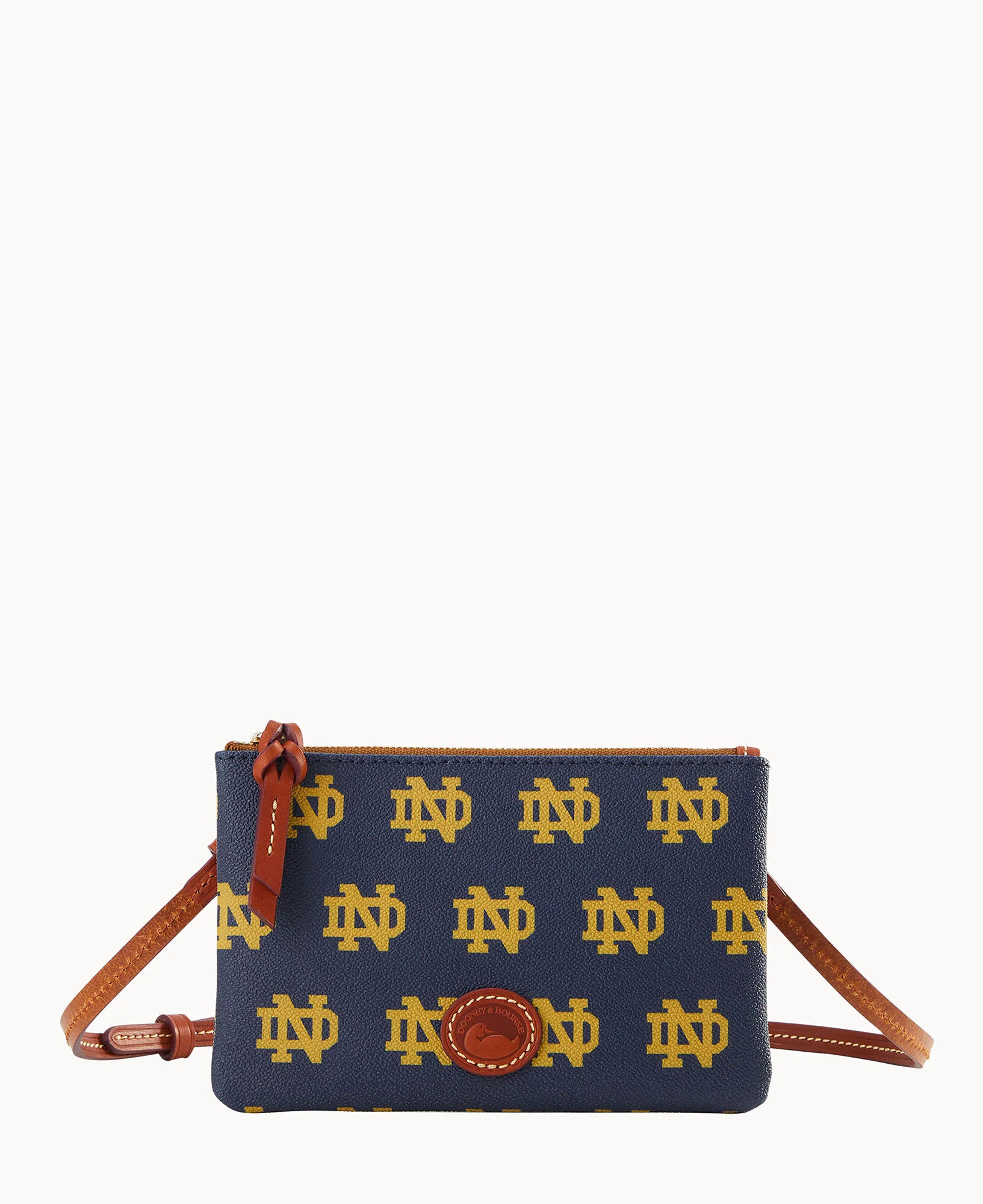 Collegiate University of Notre Dame Top Zip Crossbody