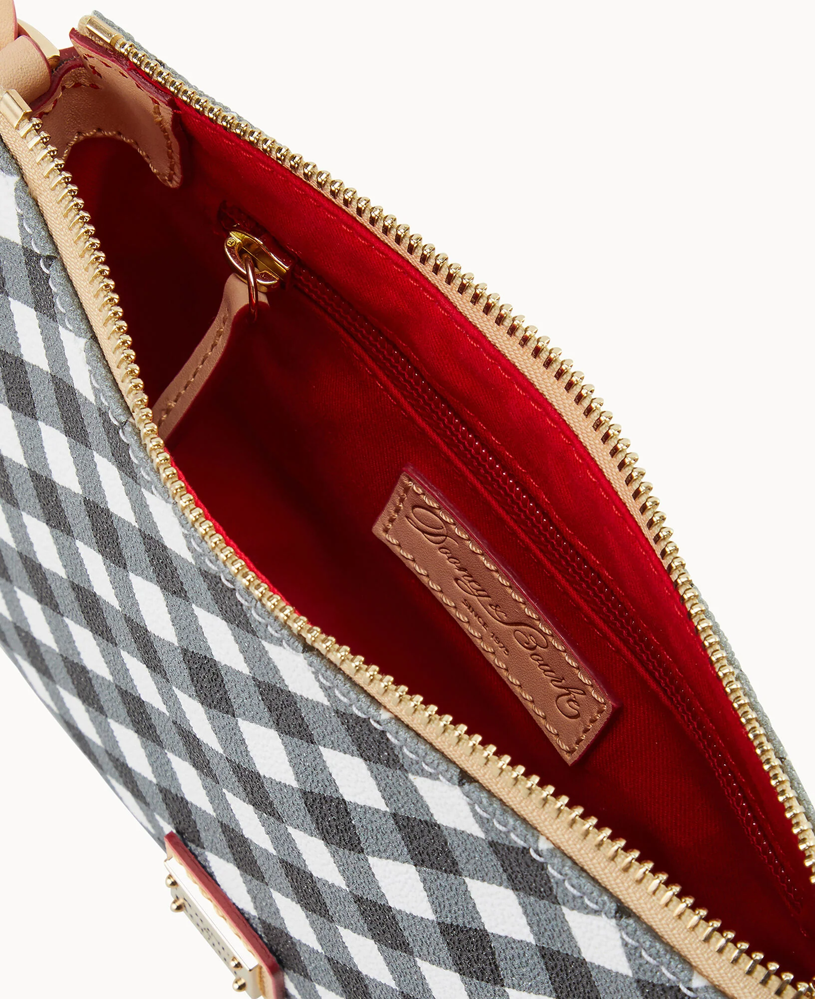 Gingham II Crossbody Pouchette - Image 3