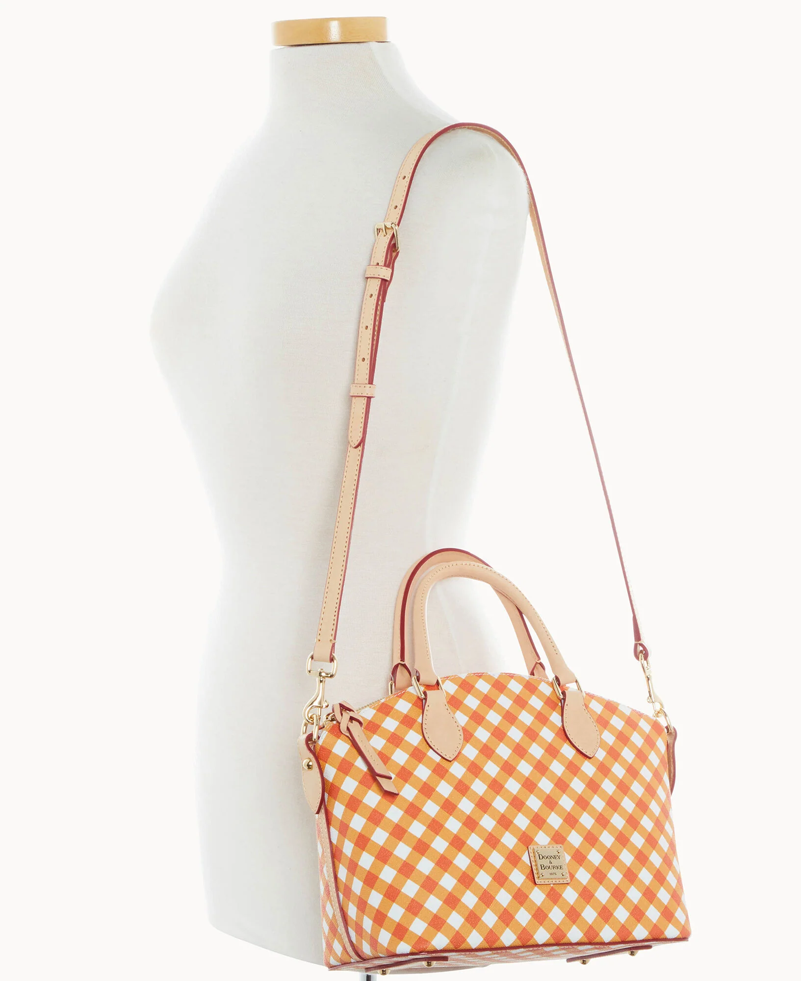 Gingham II Geena Satchel - Image 8