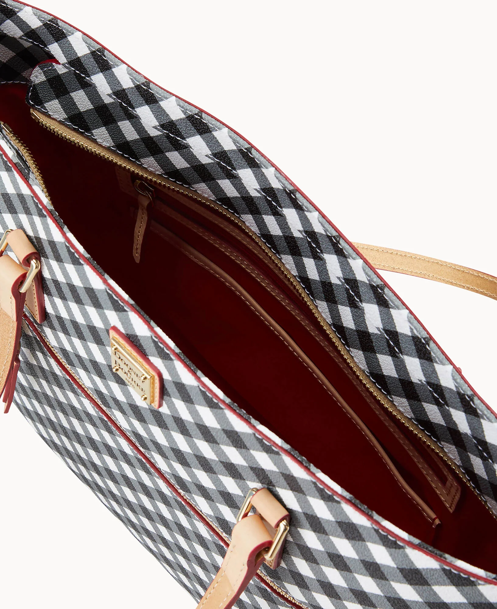 Gingham II Large Shopper - Image 7