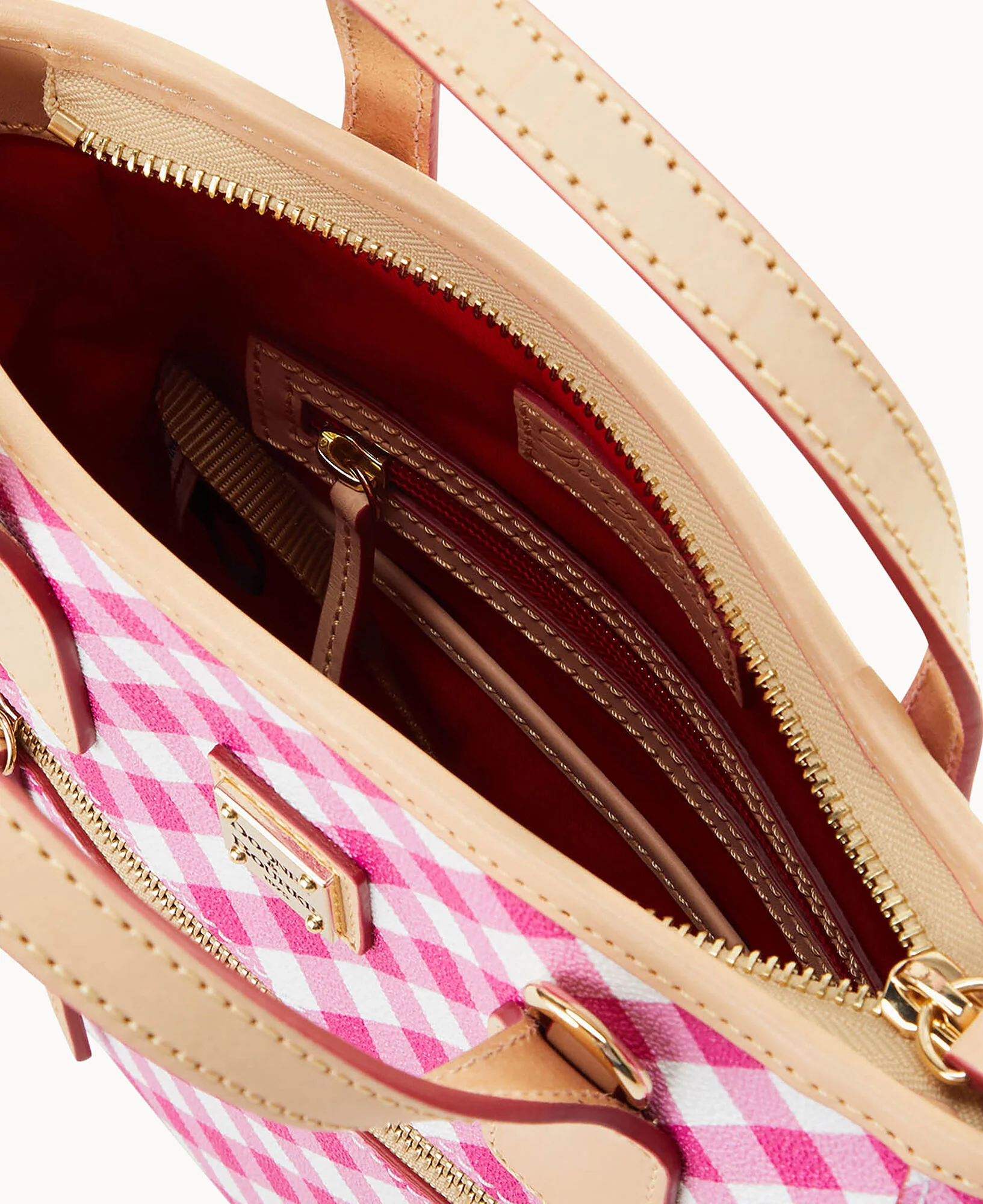 Gingham II Small Handle Tote - Image 9