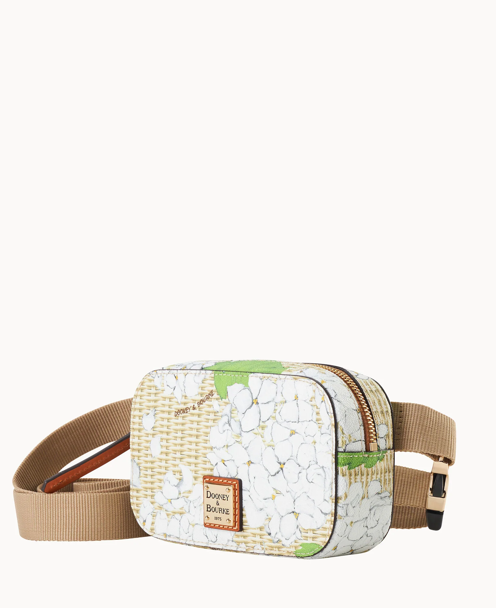 Hydrangea Basketweave Belt Bag - Image 2