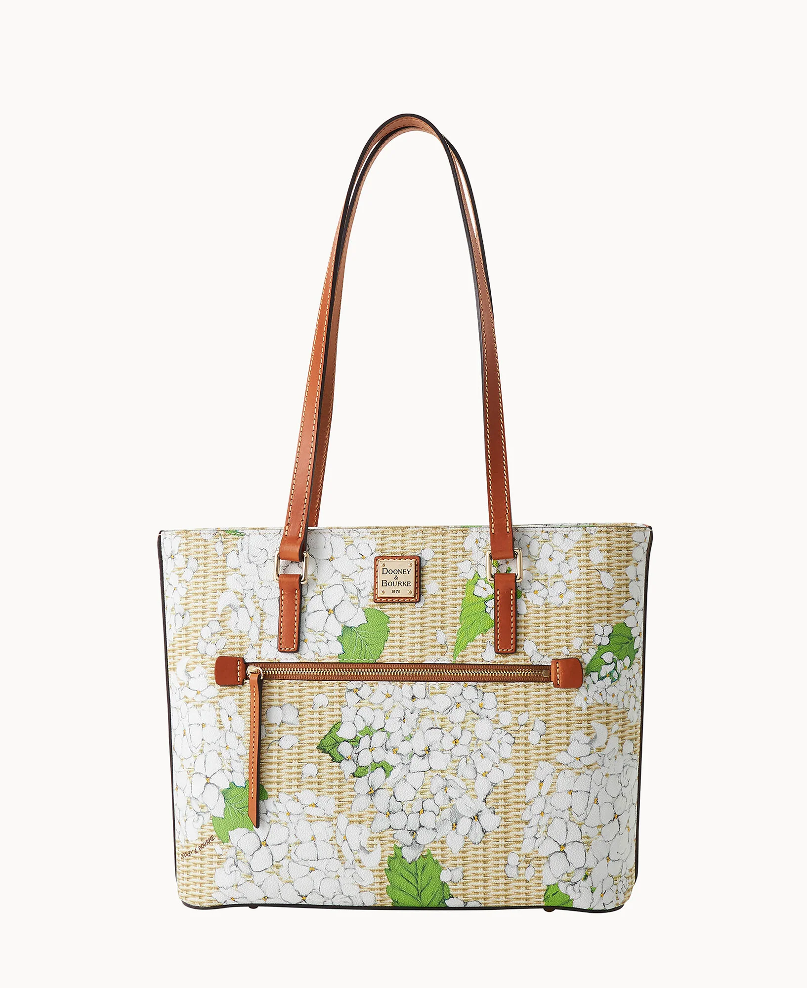 Hydrangea Basketweave Shopper - Image 9