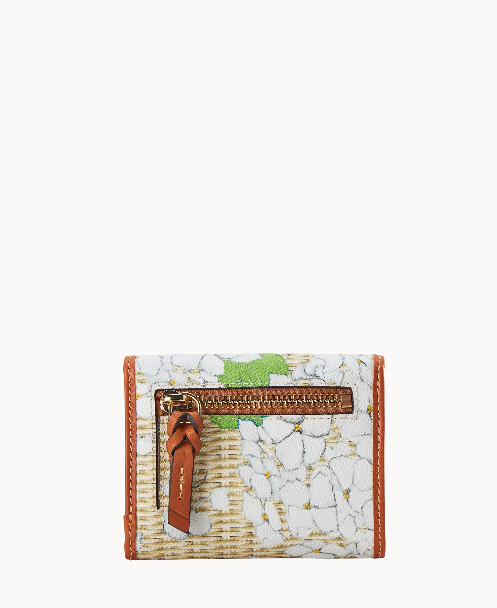 Hydrangea Basketweave Small Flap Wallet - Image 16