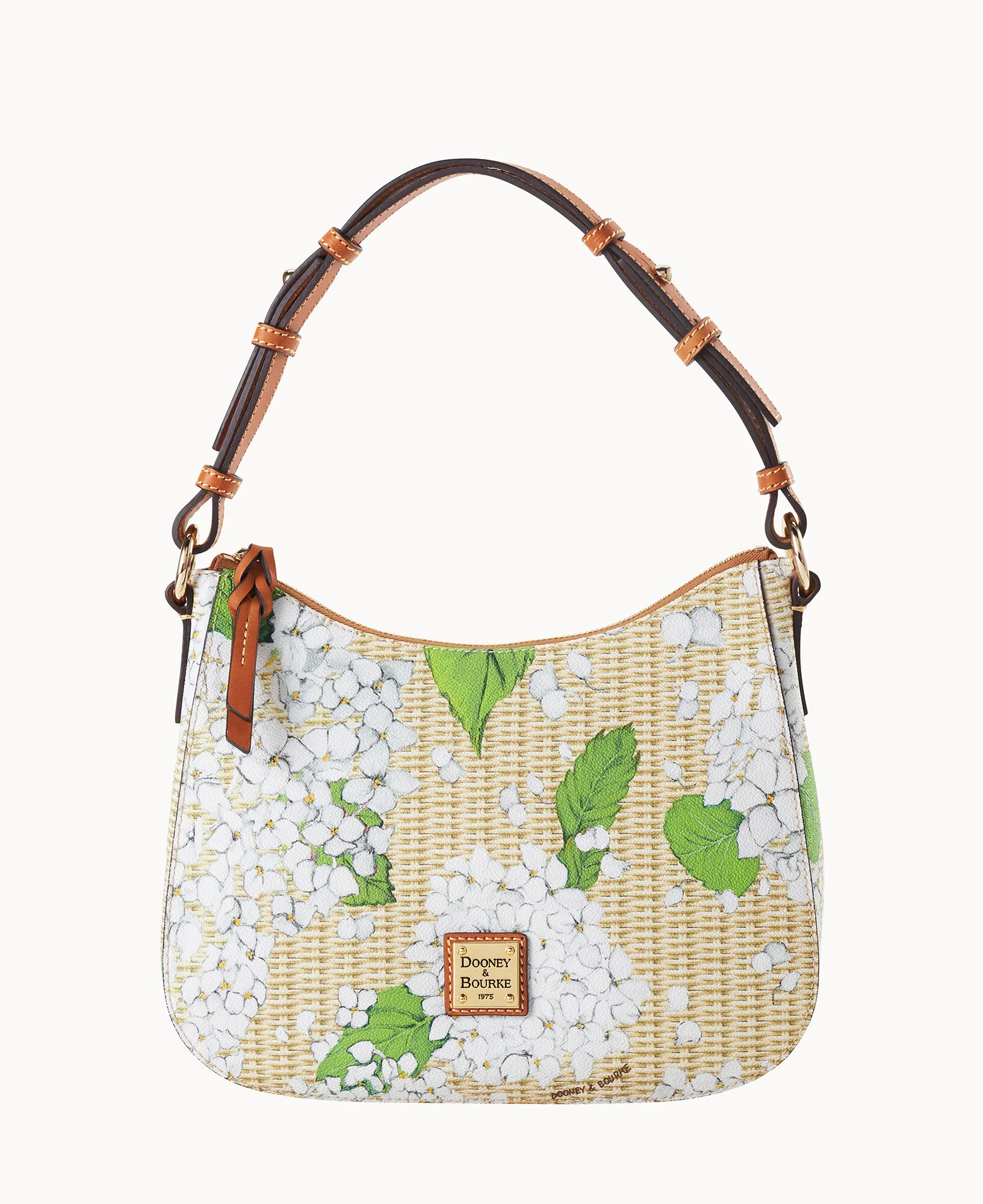 Hydrangea Basketweave Small Kiley Hobo - Image 16