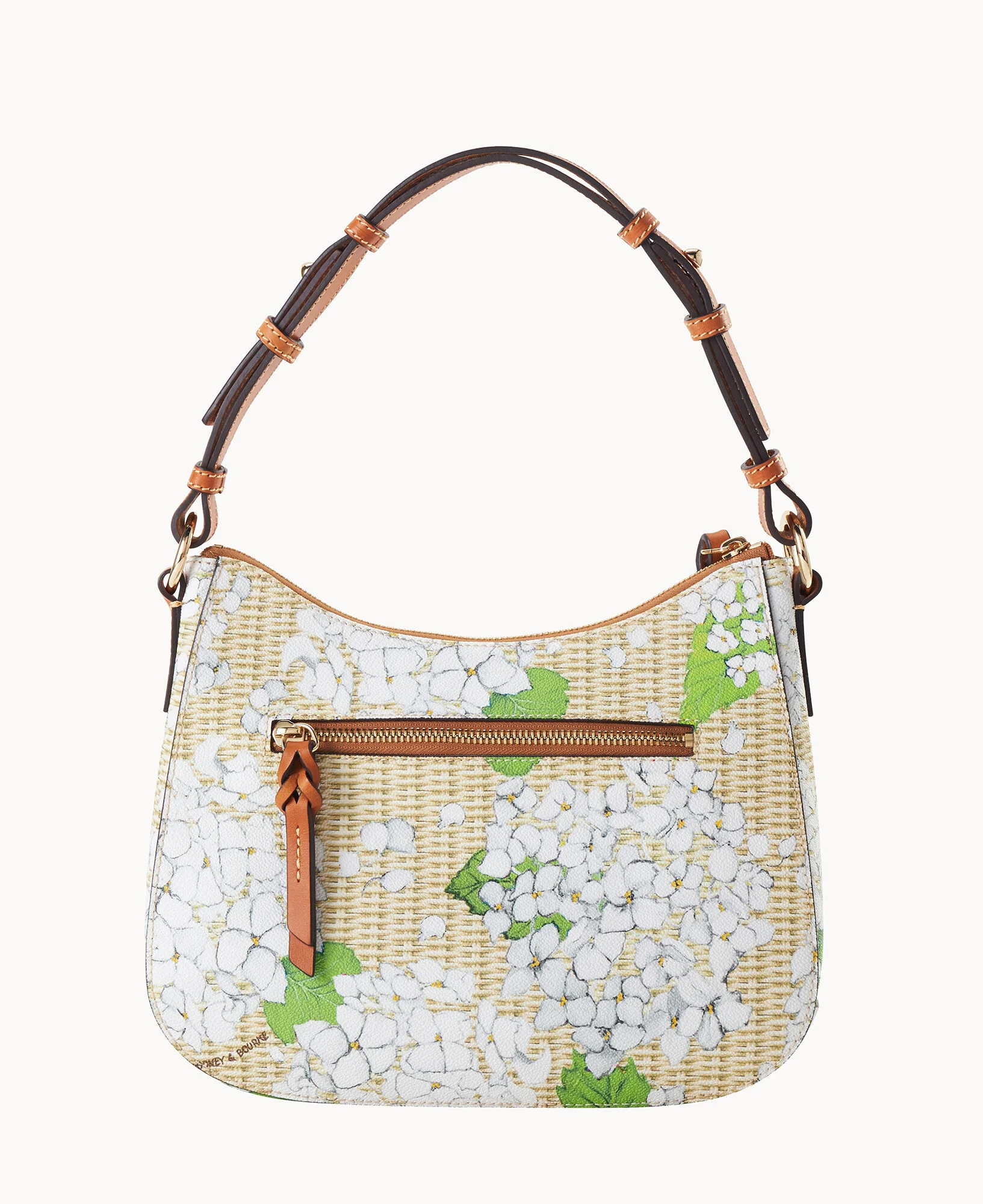 Hydrangea Basketweave Small Kiley Hobo - Image 19