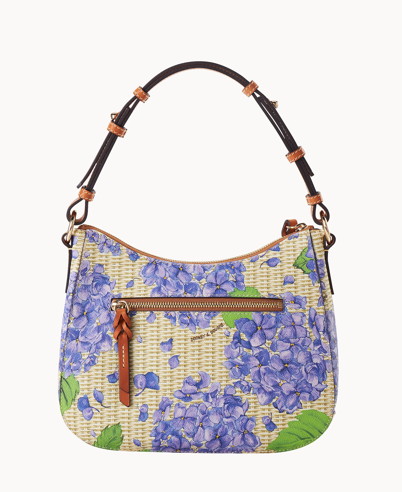Hydrangea Basketweave Small Kiley Hobo - Image 9