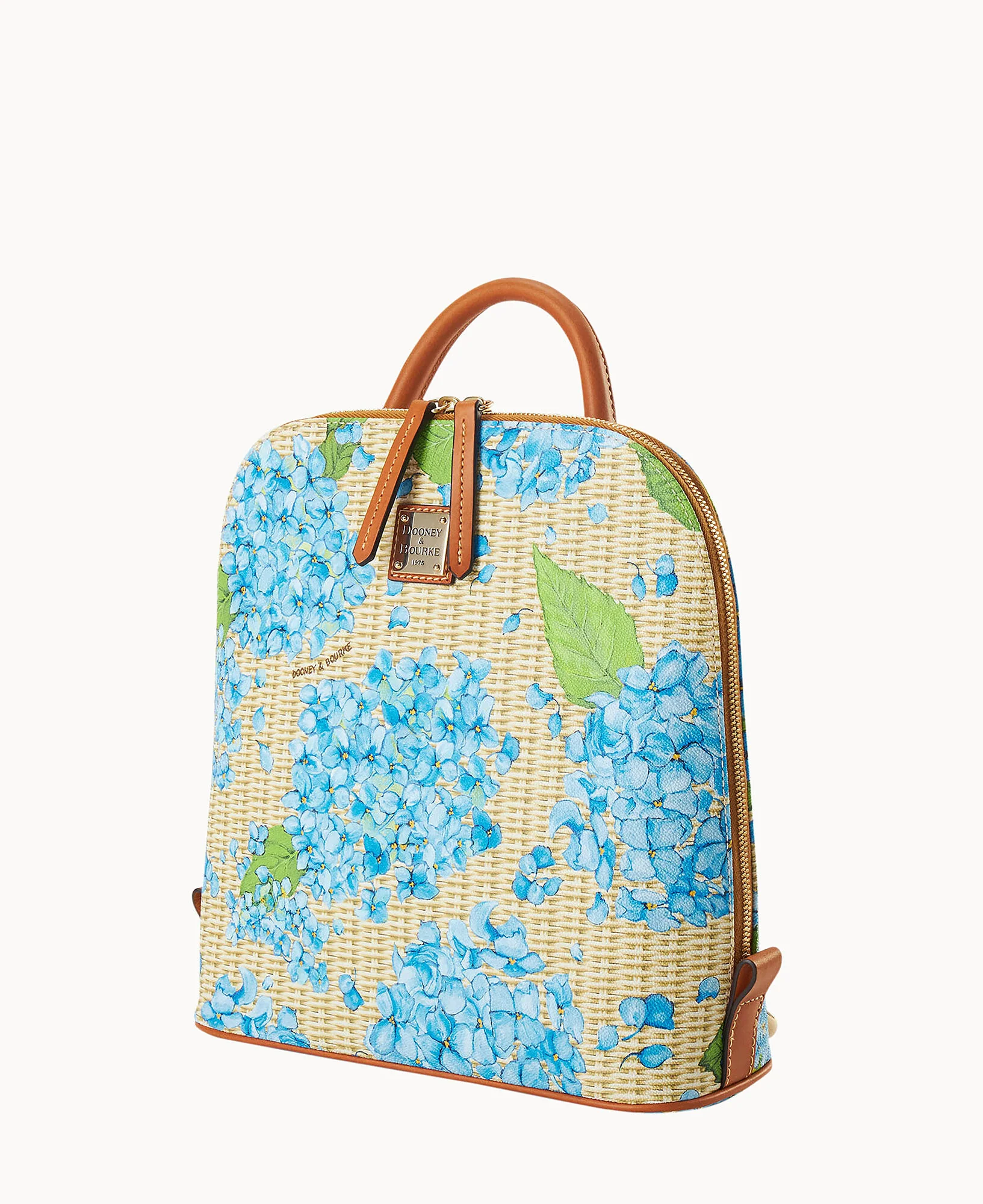 Hydrangea Basketweave Zip Pod Backpack - Image 10