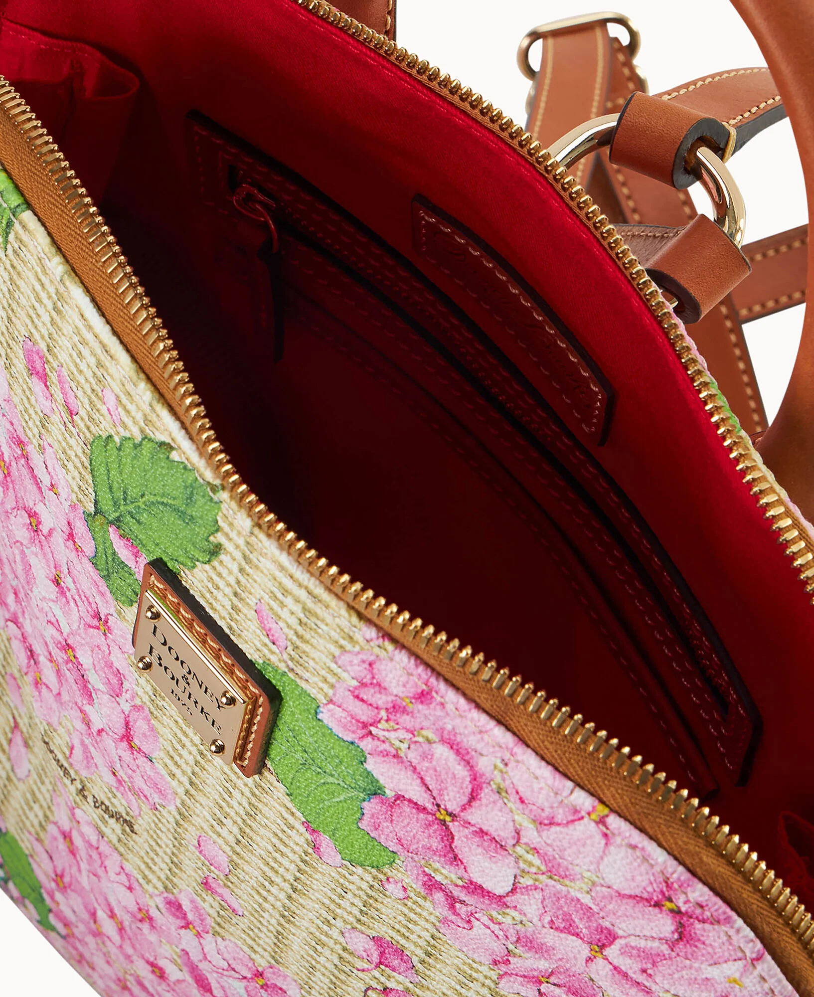 Hydrangea Basketweave Zip Pod Backpack - Image 3
