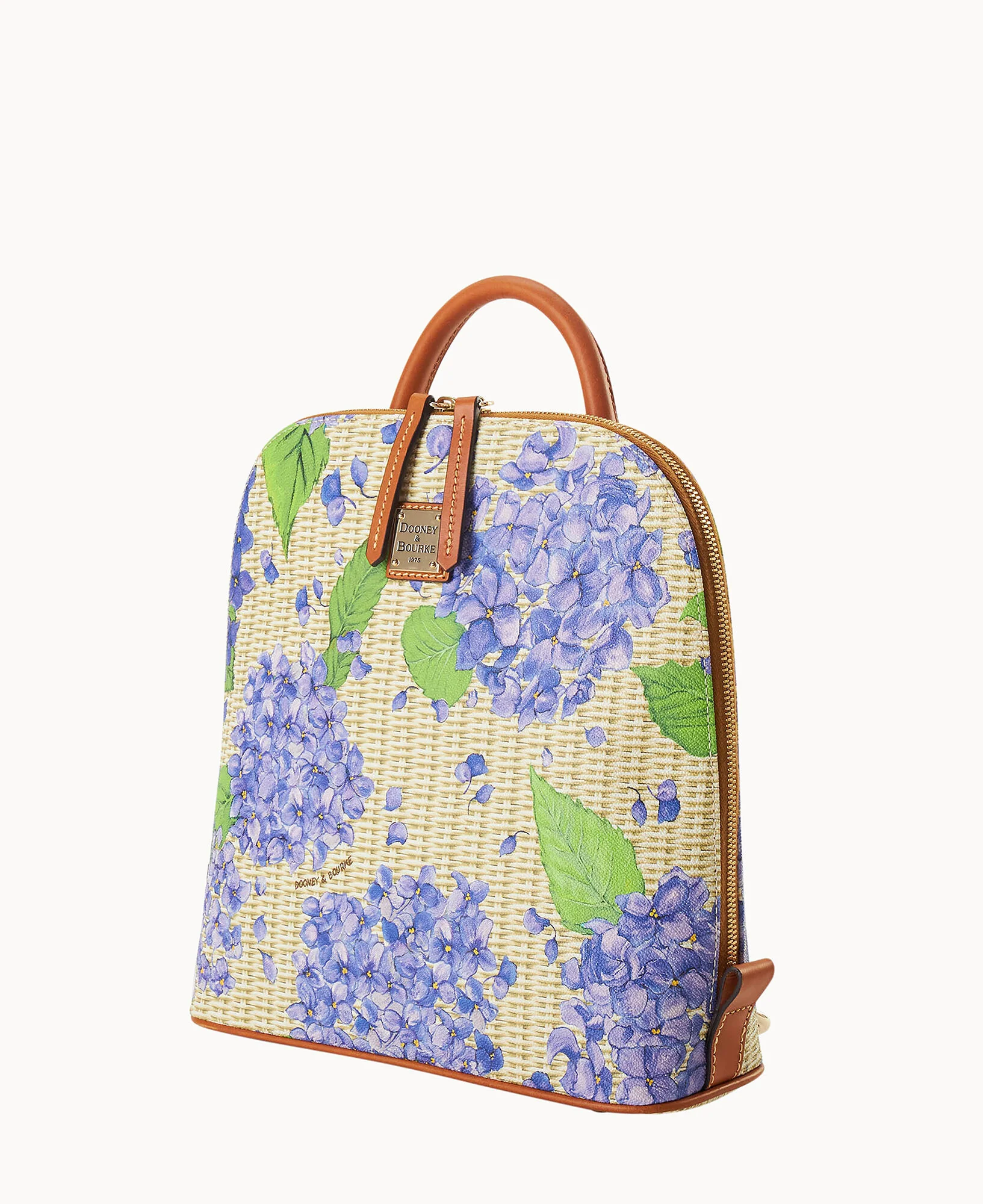 Hydrangea Basketweave Zip Pod Backpack - Image 6