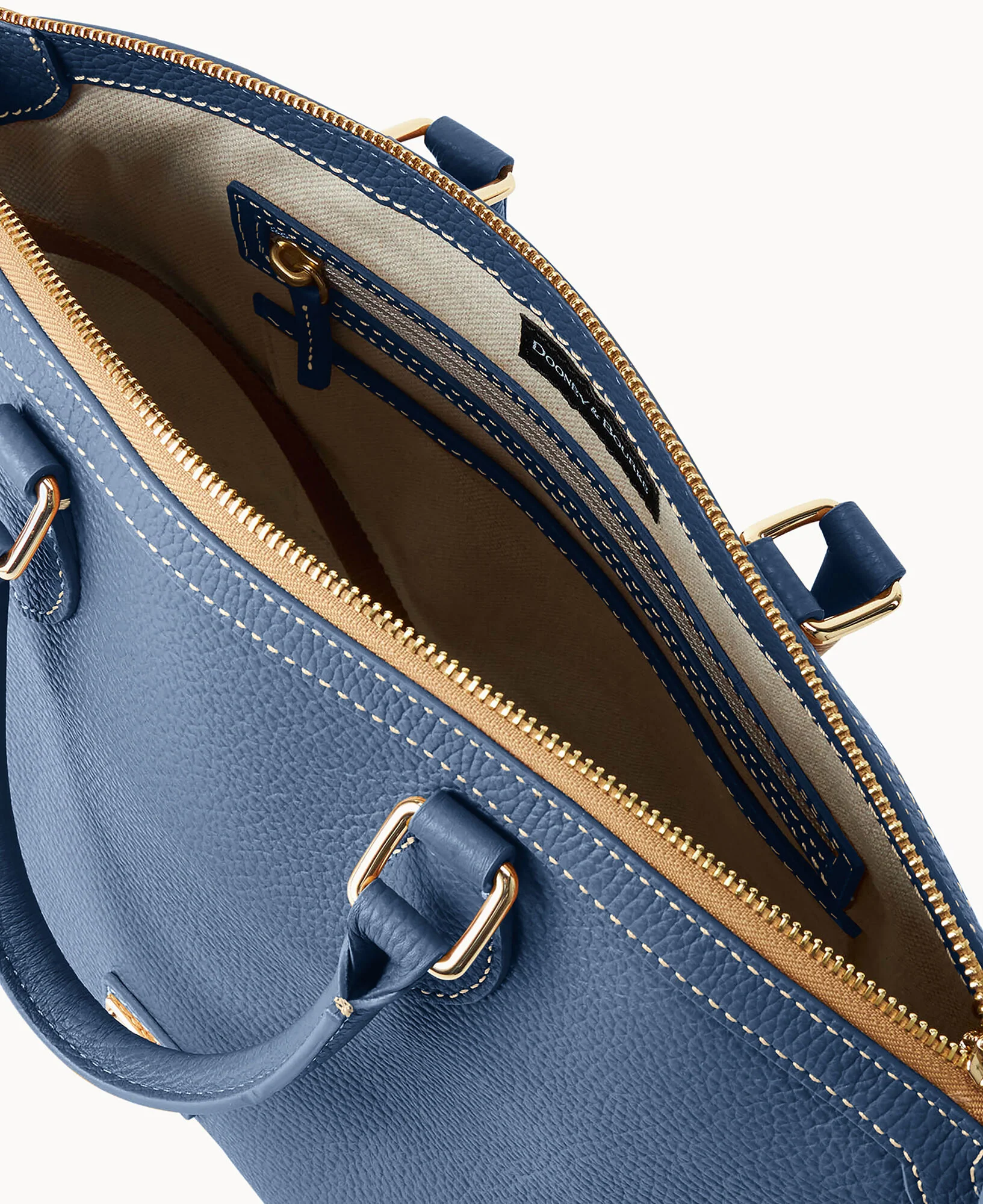 Lucca Leather Domed Satchel - Image 27
