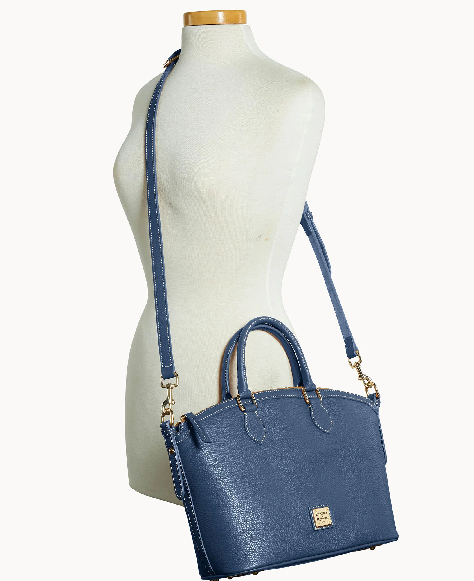 Lucca Leather Domed Satchel - Image 28