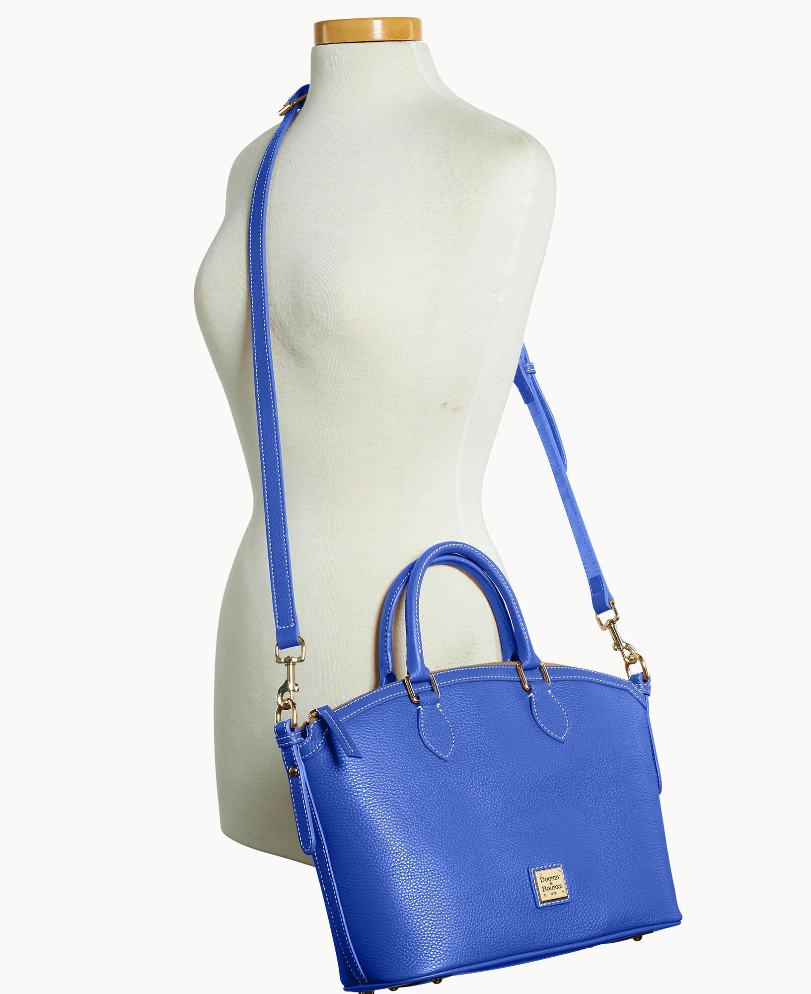 Lucca Leather Domed Satchel - Image 40