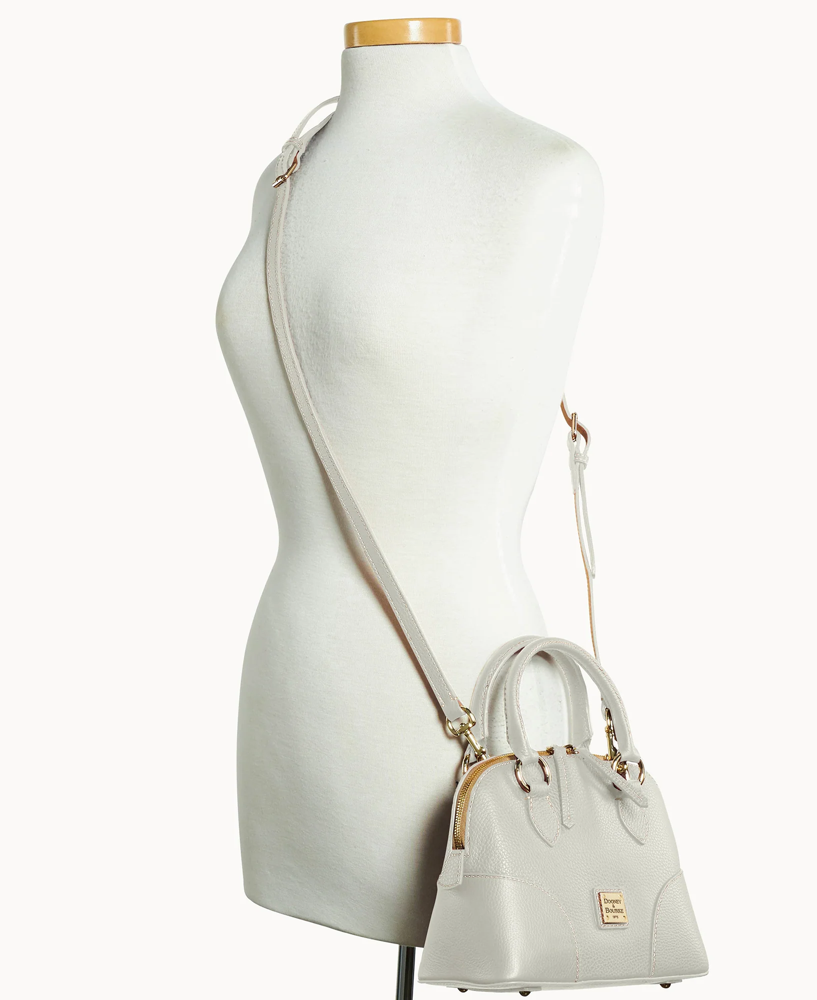 Lucca Leather Small Satchel - Image 28