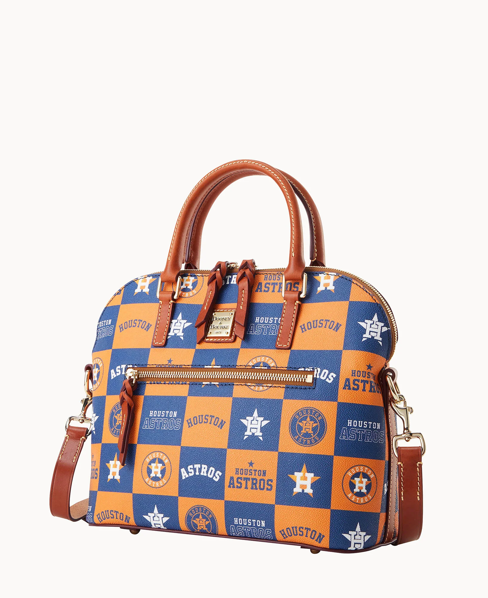 MLB Astros Domed Zip Satchel - Image 2