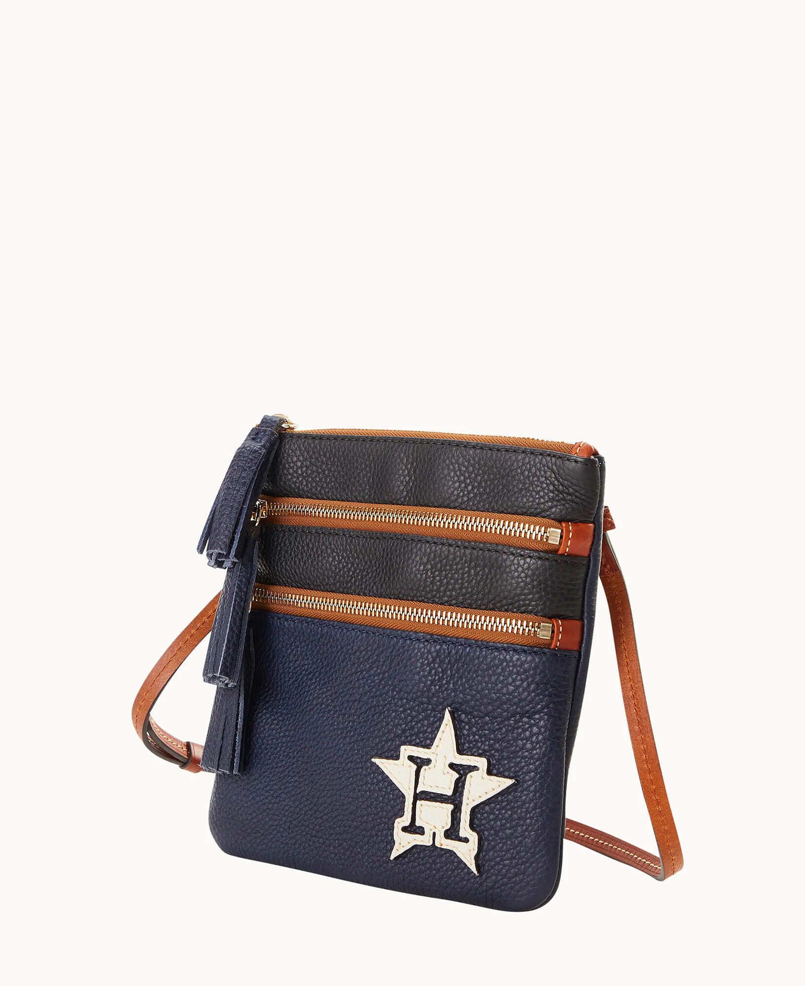 MLB Astros Triple Zip Crossbody - Image 2