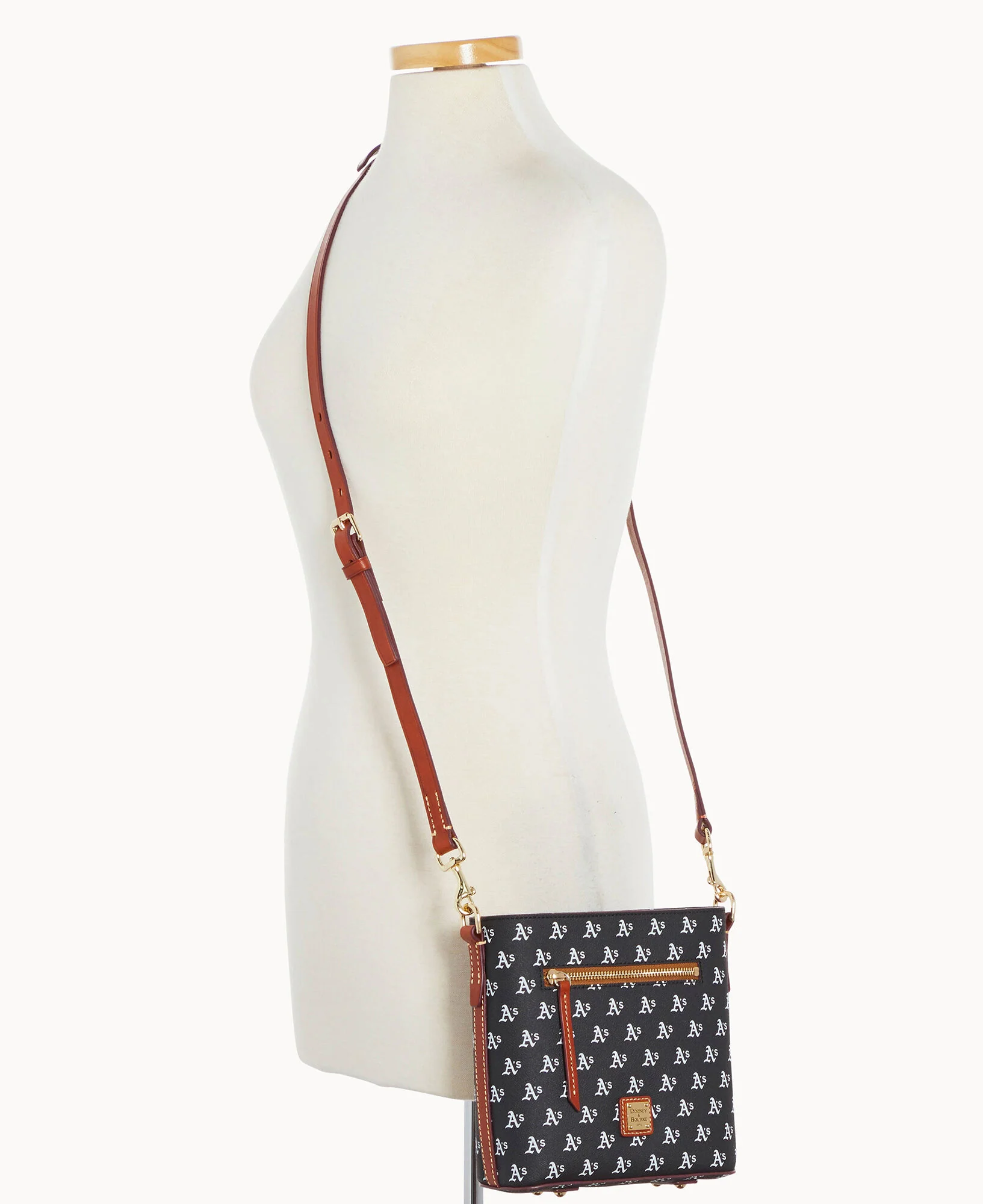MLB Athletics Small Zip Crossbody - Image 4