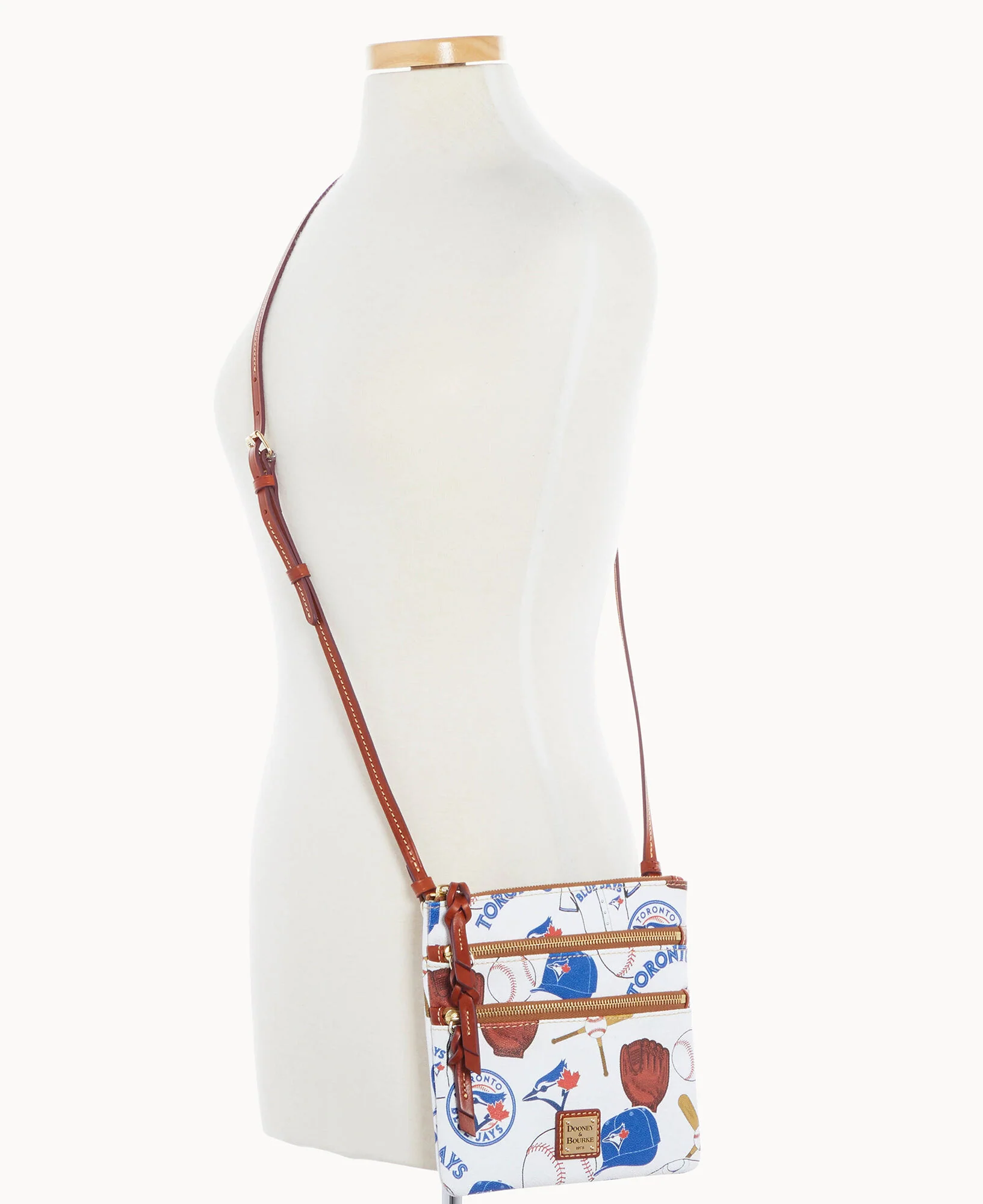MLB Blue Jays Triple Zip Crossbody - Image 8