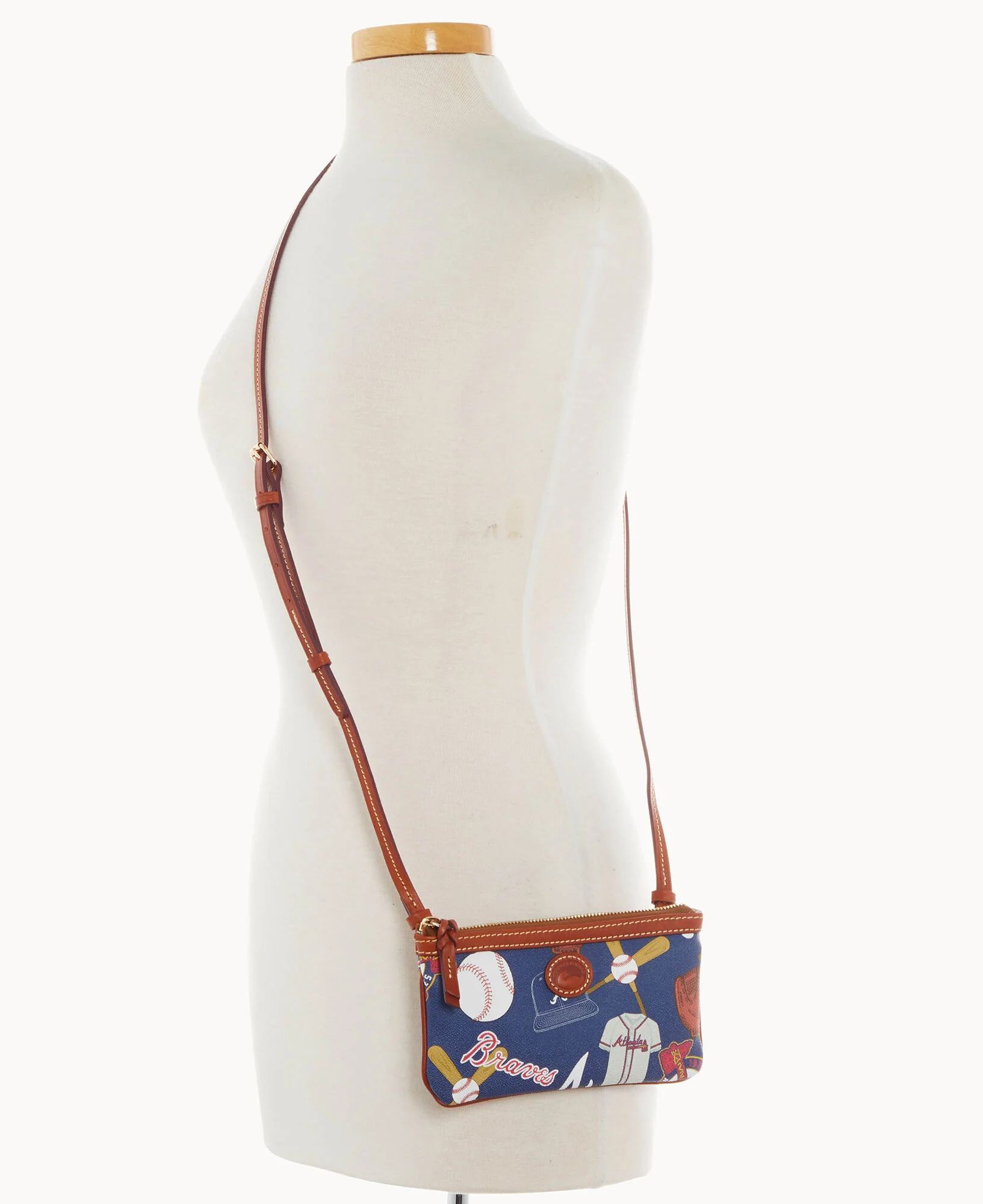 MLB Braves Large Slim Crossbody - Image 4