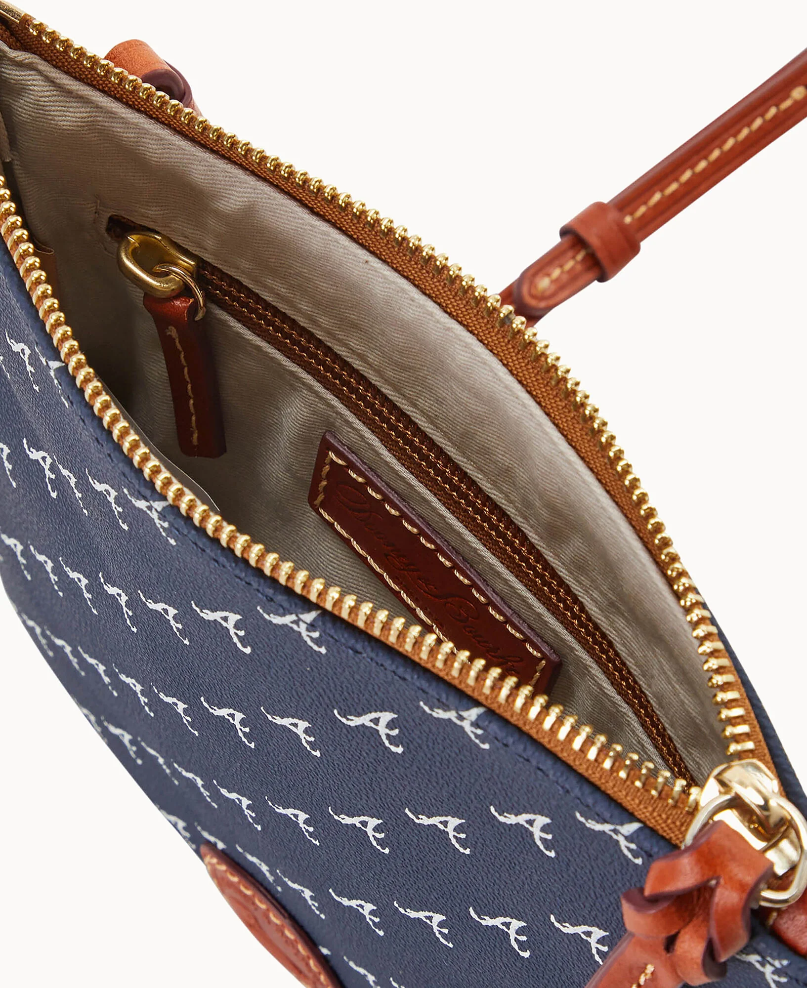 MLB Braves North South Top Zip Crossbody - Image 4