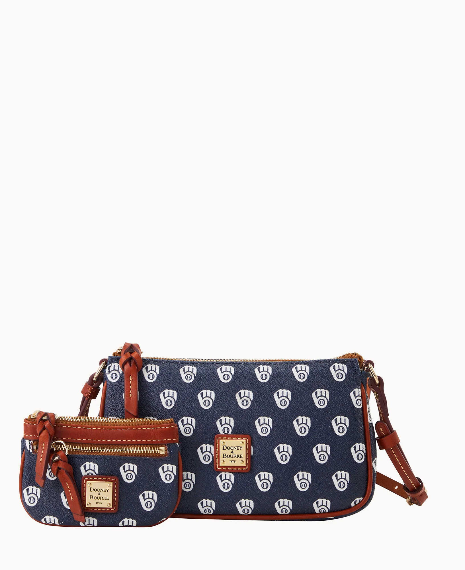 MLB Brewers Lexi Crossbody Sm Coin Case