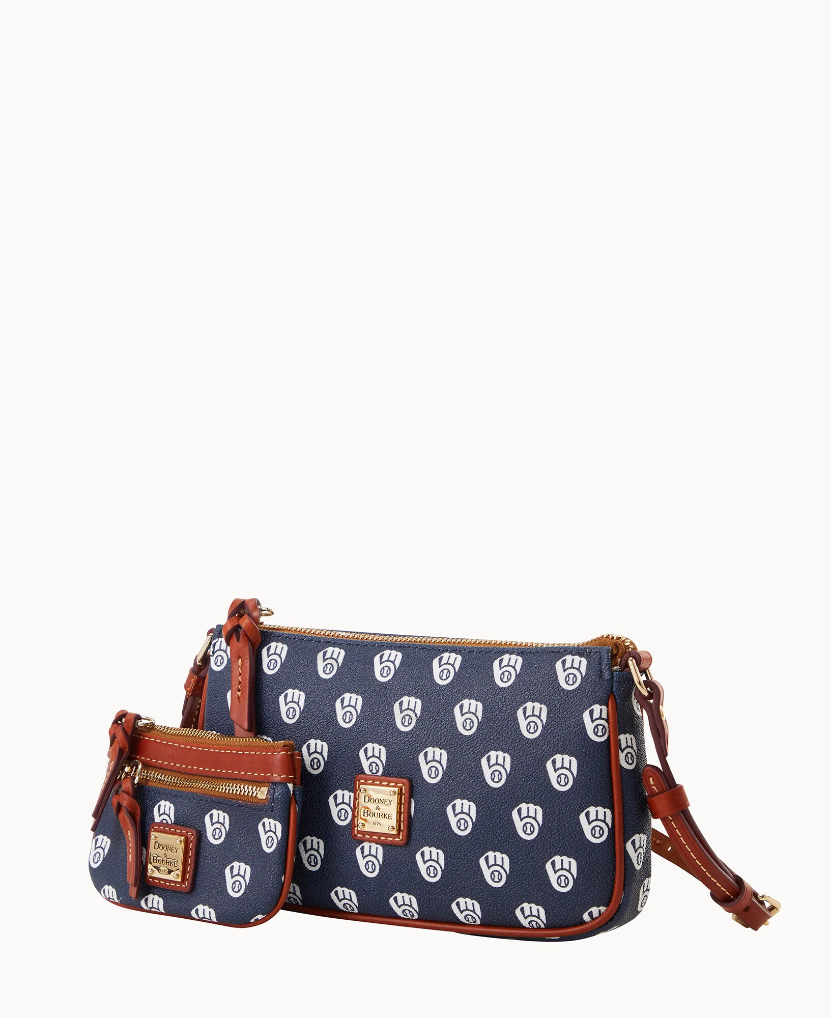 MLB Brewers Lexi Crossbody Sm Coin Case - Image 2