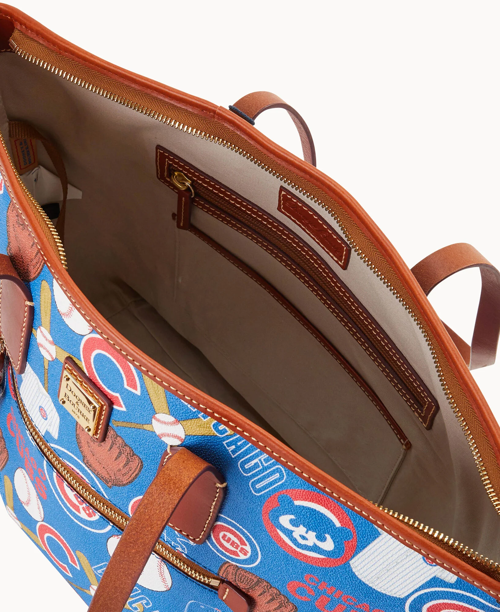 MLB Cubs Zip Tote - Image 3