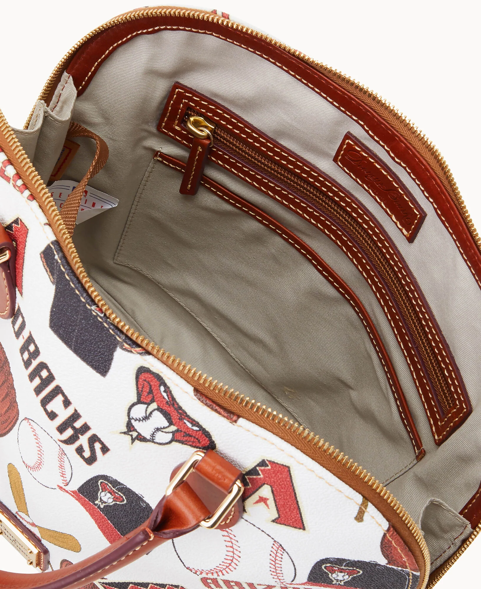 MLB Diamondbacks Zip Zip Satchel - Image 3