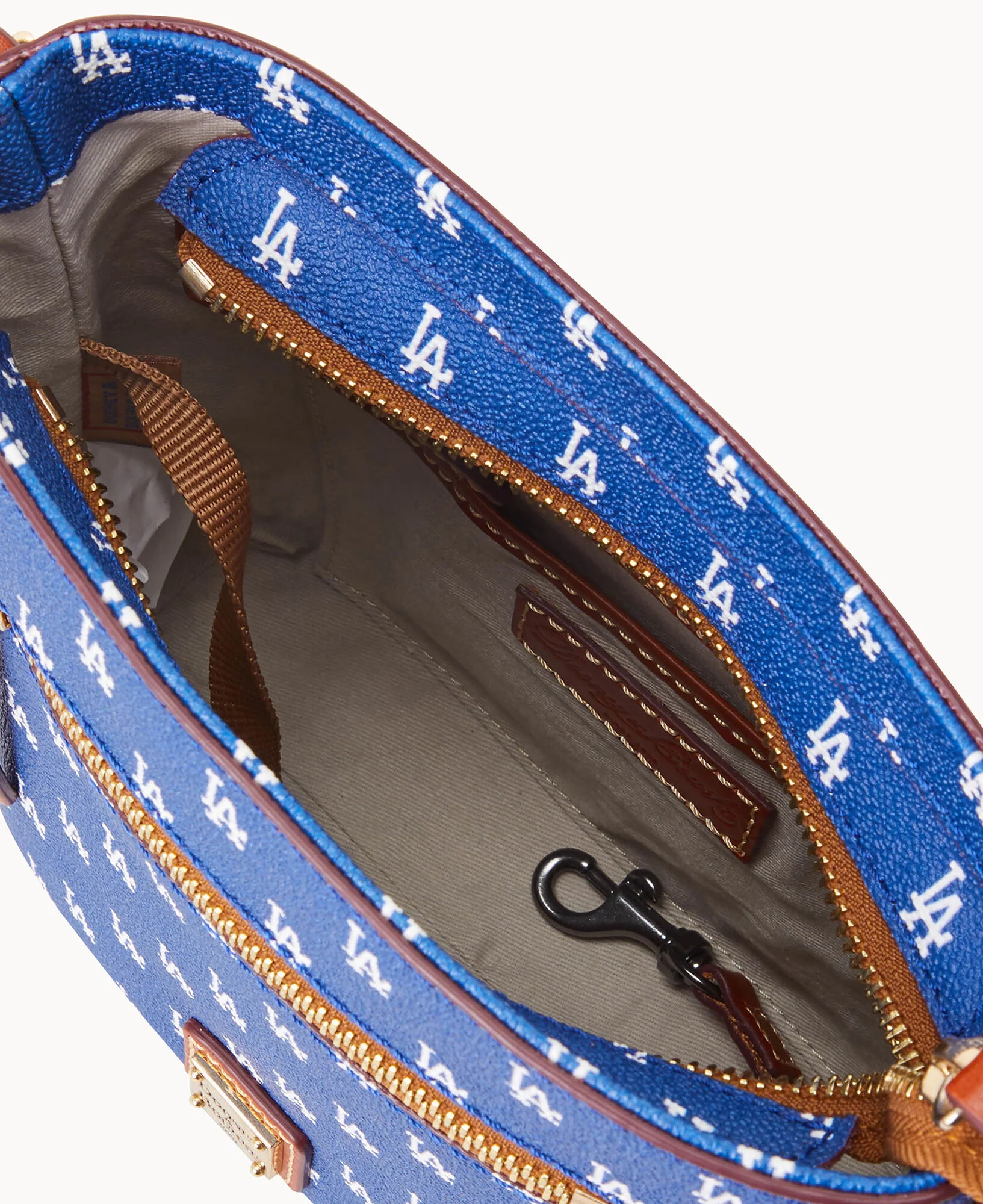 MLB Dodgers Small Zip Crossbody - Image 3