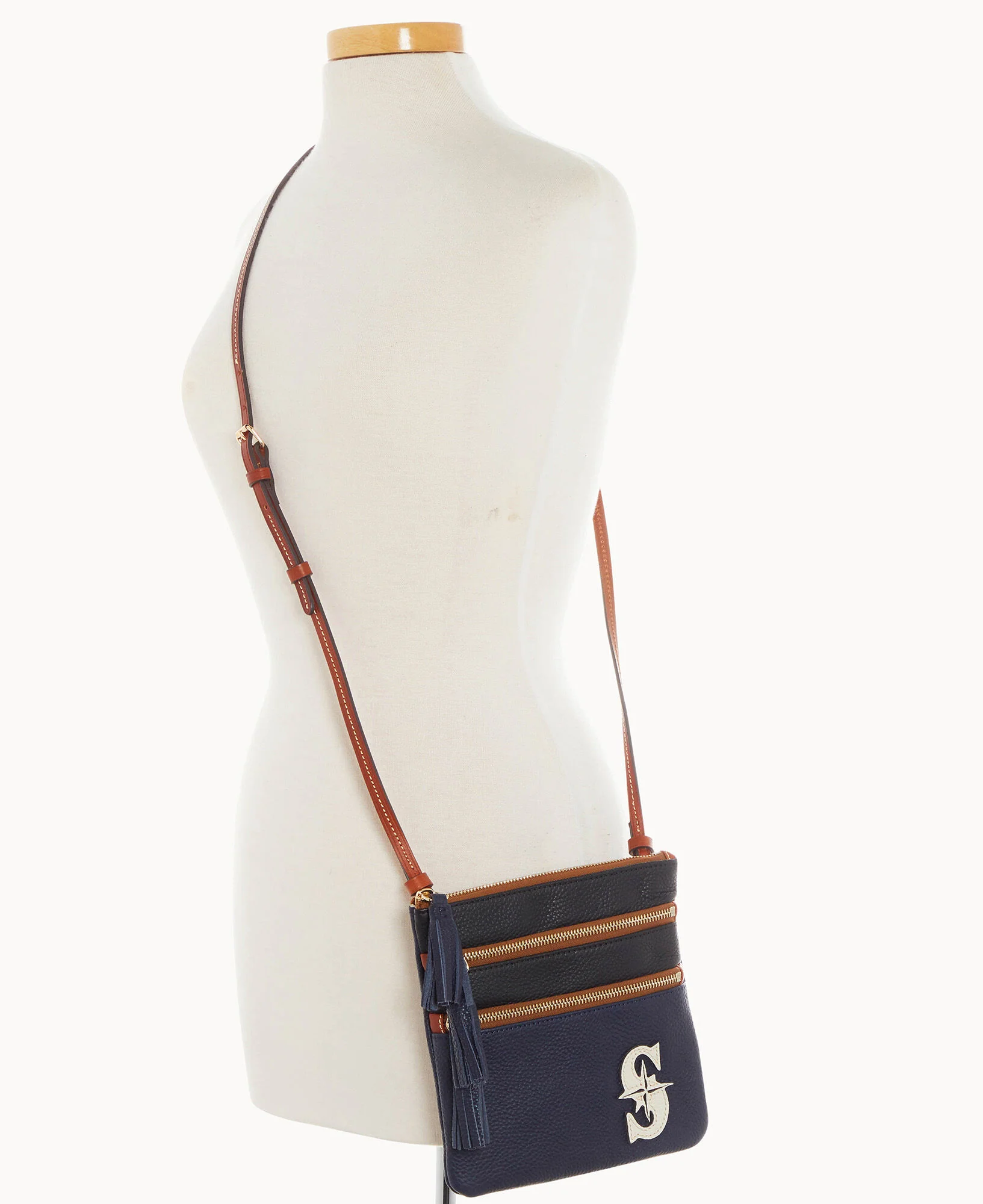 MLB Mariners Triple Zip Crossbody - Image 5