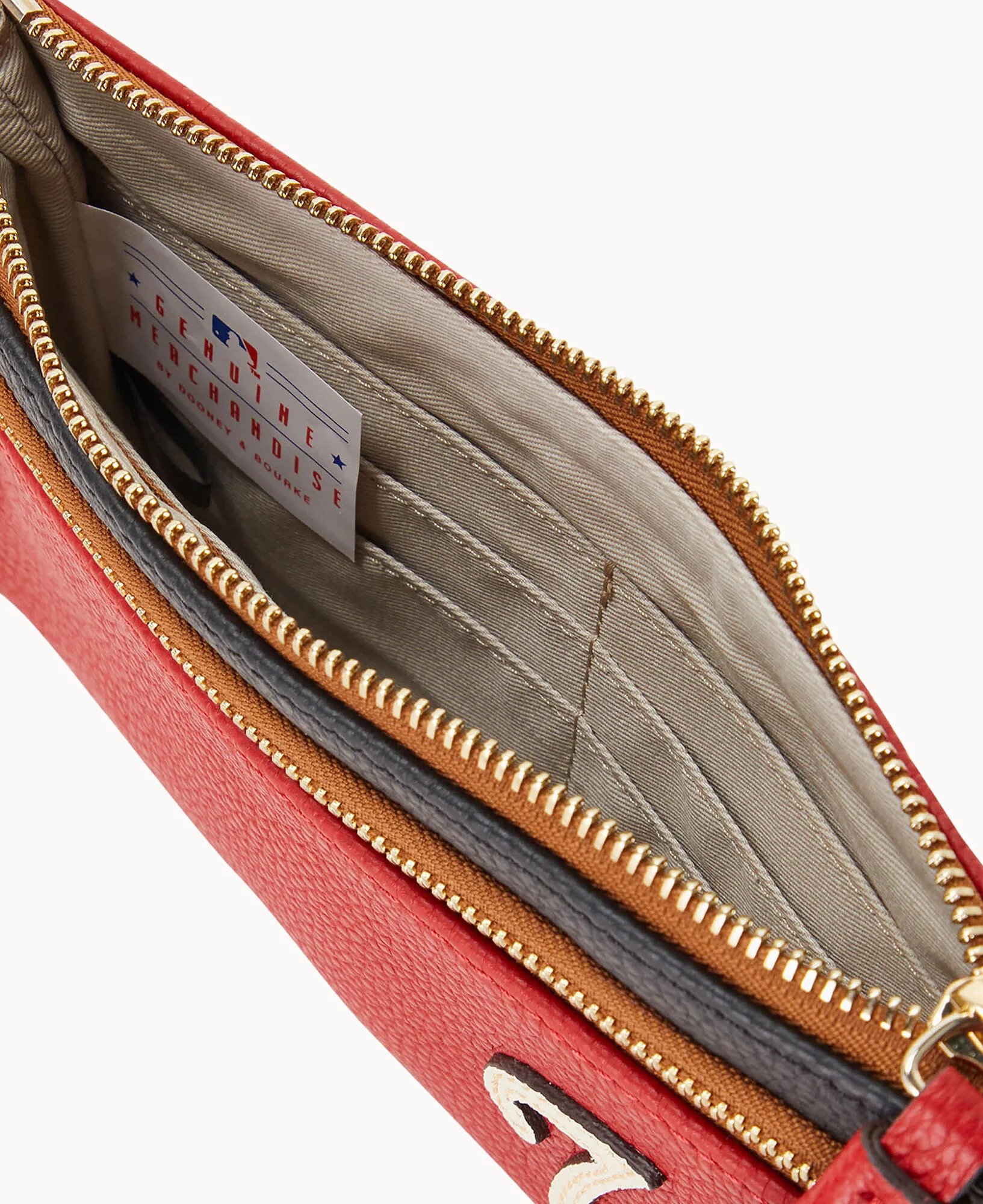 MLB Nationals Double Zip Wristlet - Image 3
