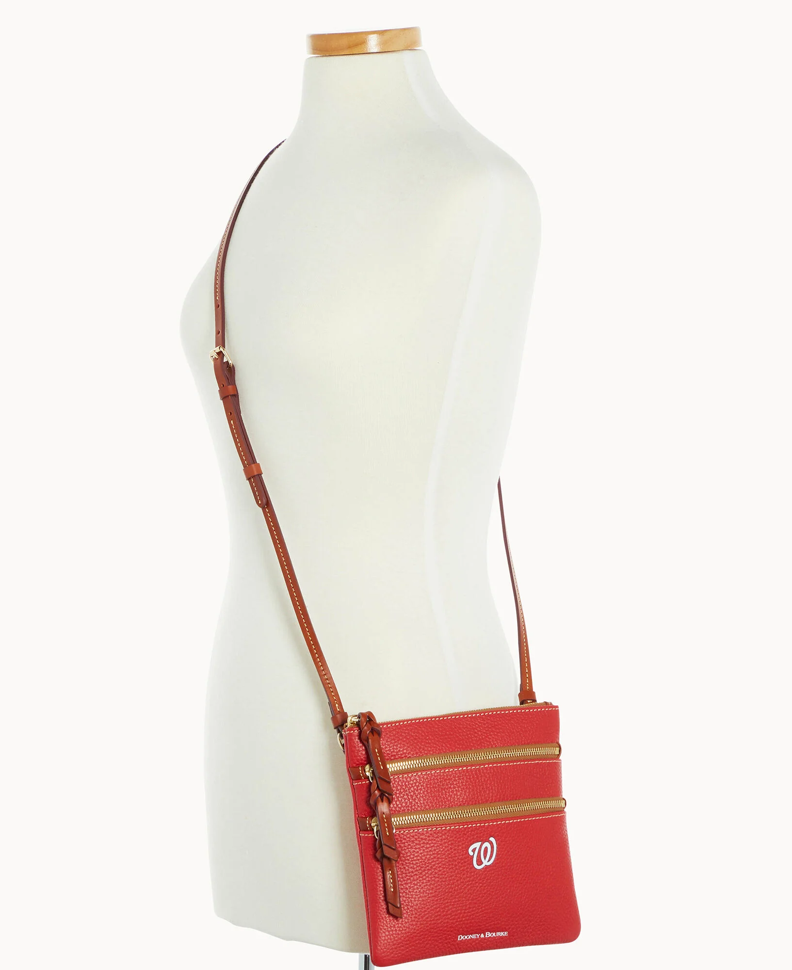 MLB Nationals North South Triple Zip Crossbody - Image 3