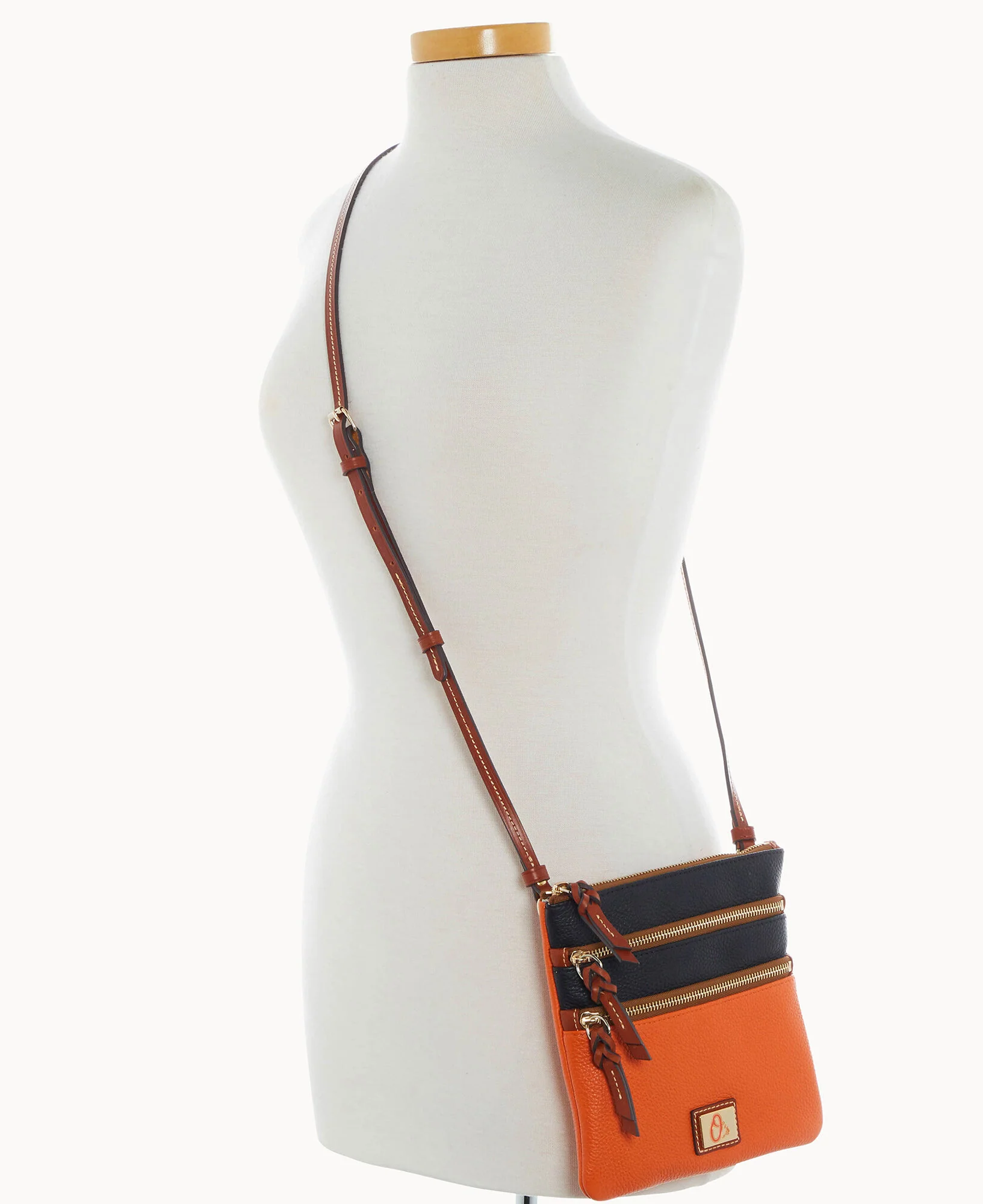 MLB Orioles Triple Zip Crossbody - Image 5