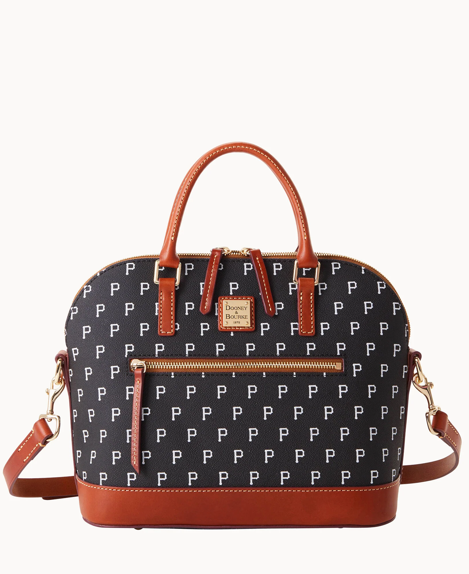 MLB Pirates Domed Zip Satchel