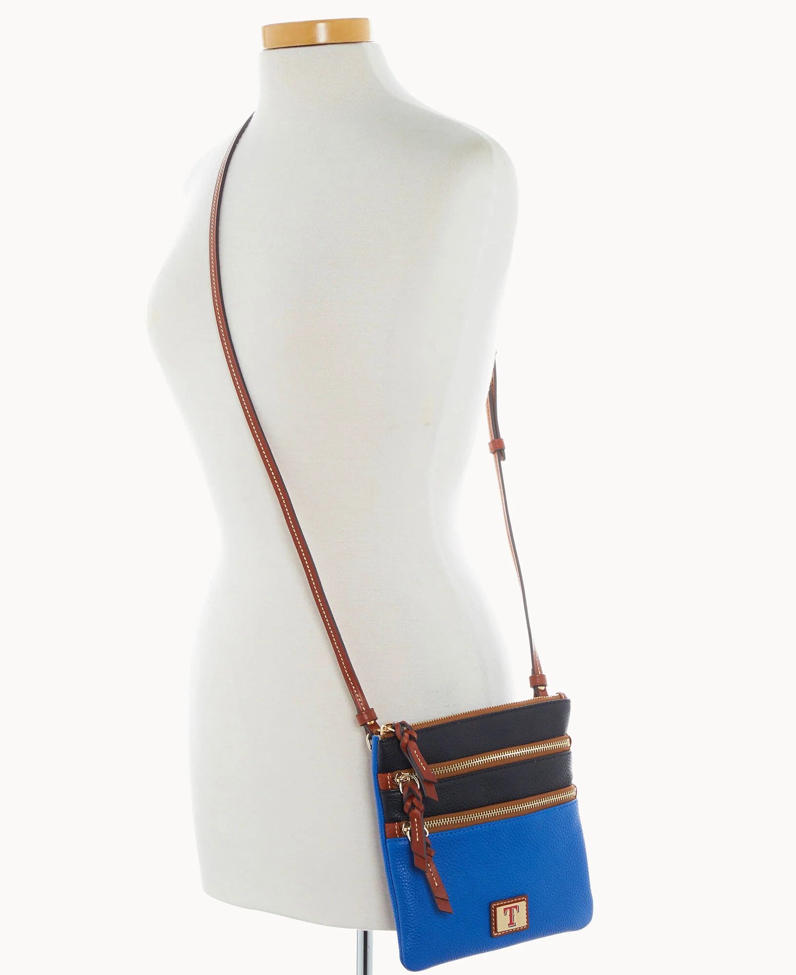 MLB Rangers Triple Zip Crossbody - Image 5