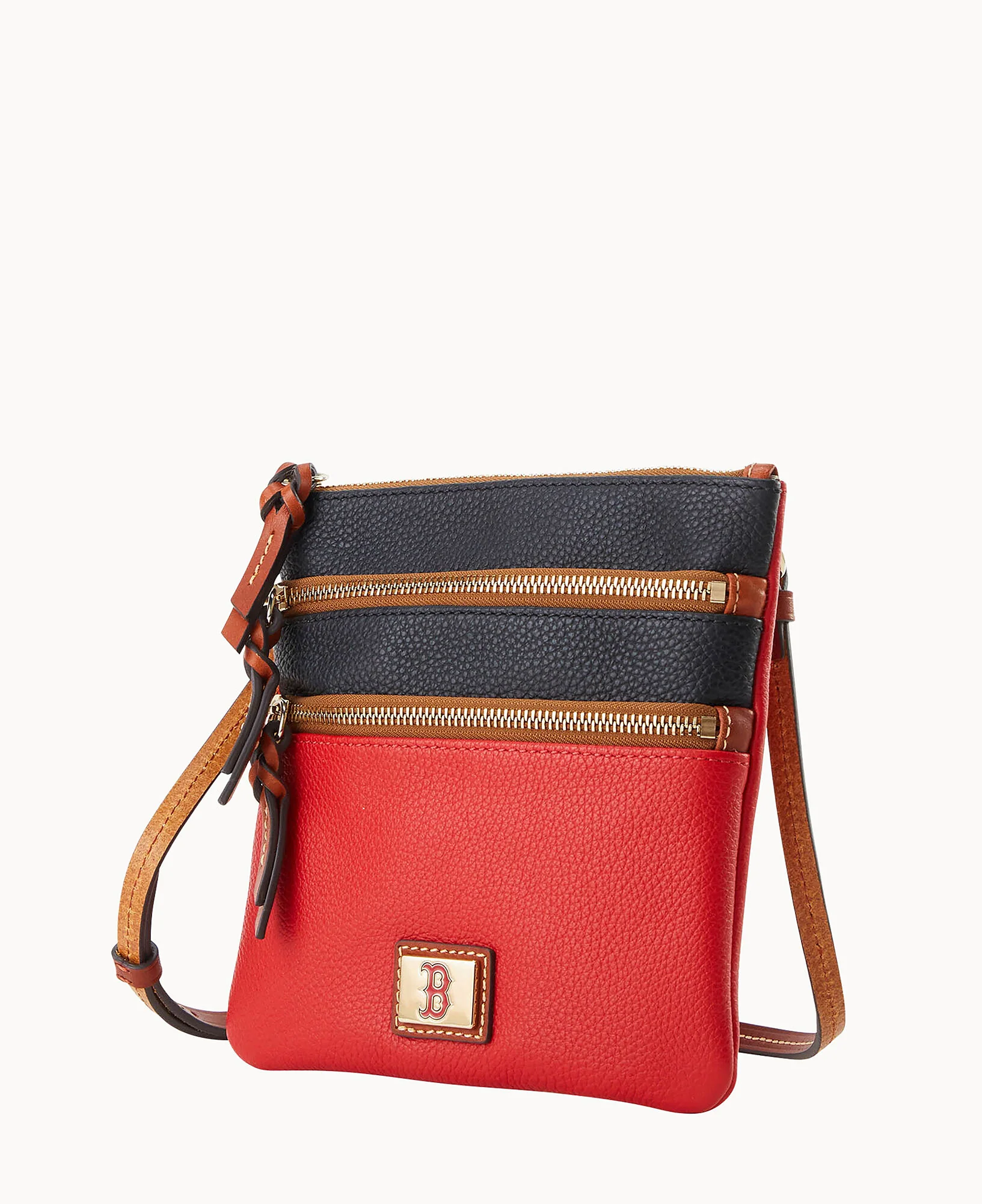 MLB Red Sox Triple Zip Crossbody - Image 2