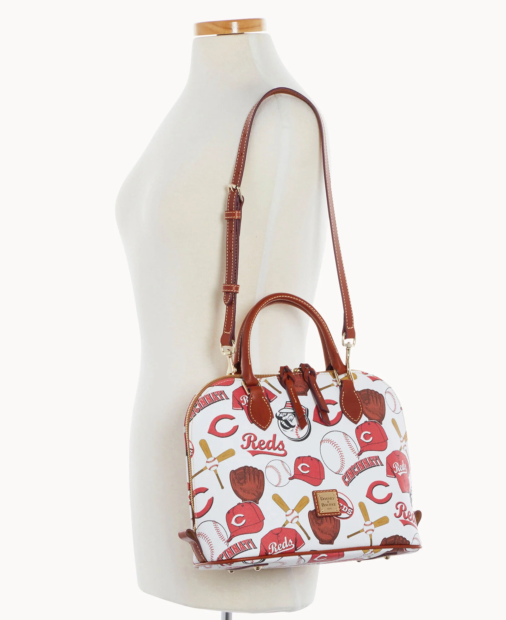 MLB Reds Zip Zip Satchel - Image 8