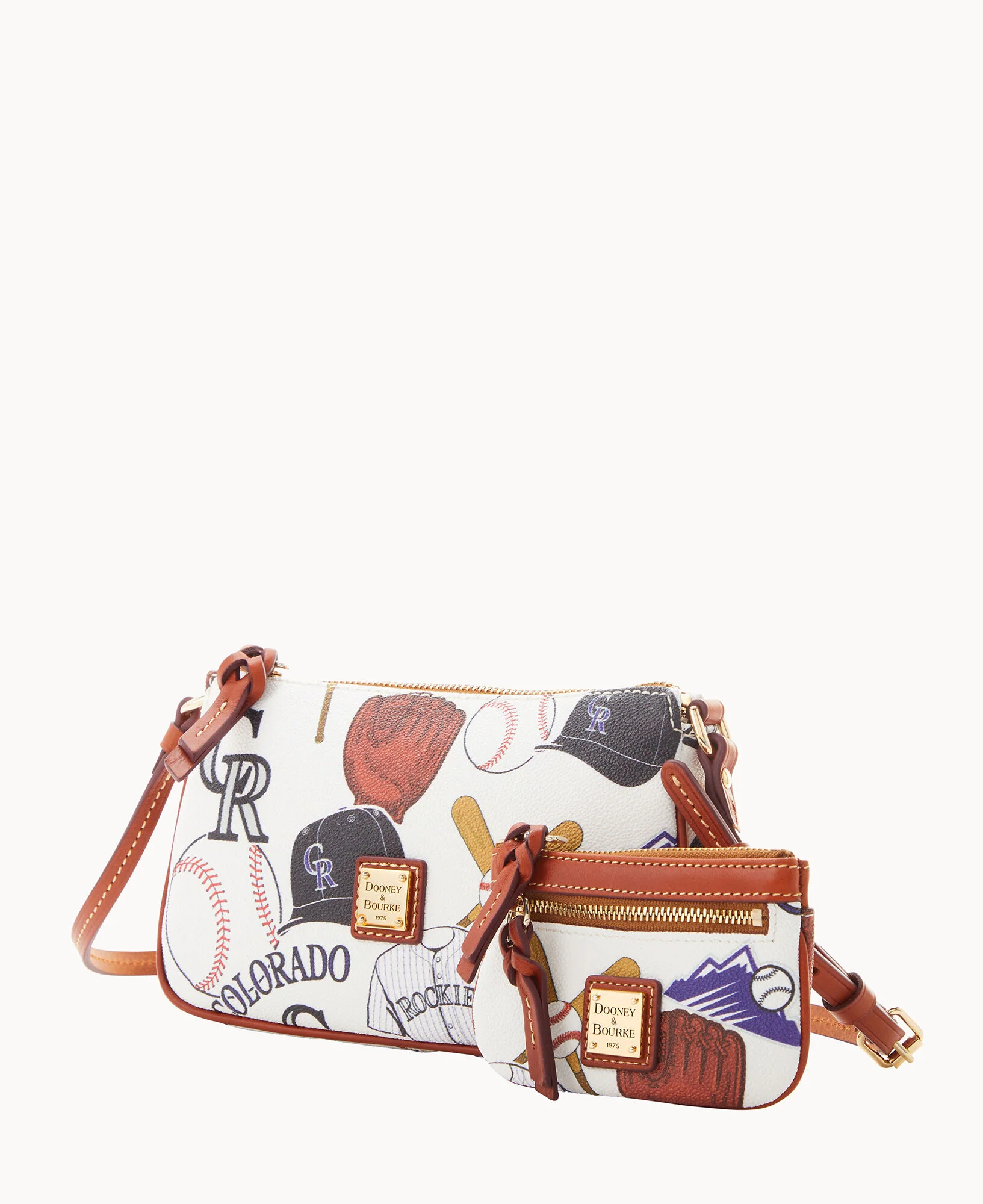MLB Rockies Lexi Crossbody Sm Coin Case - Image 2