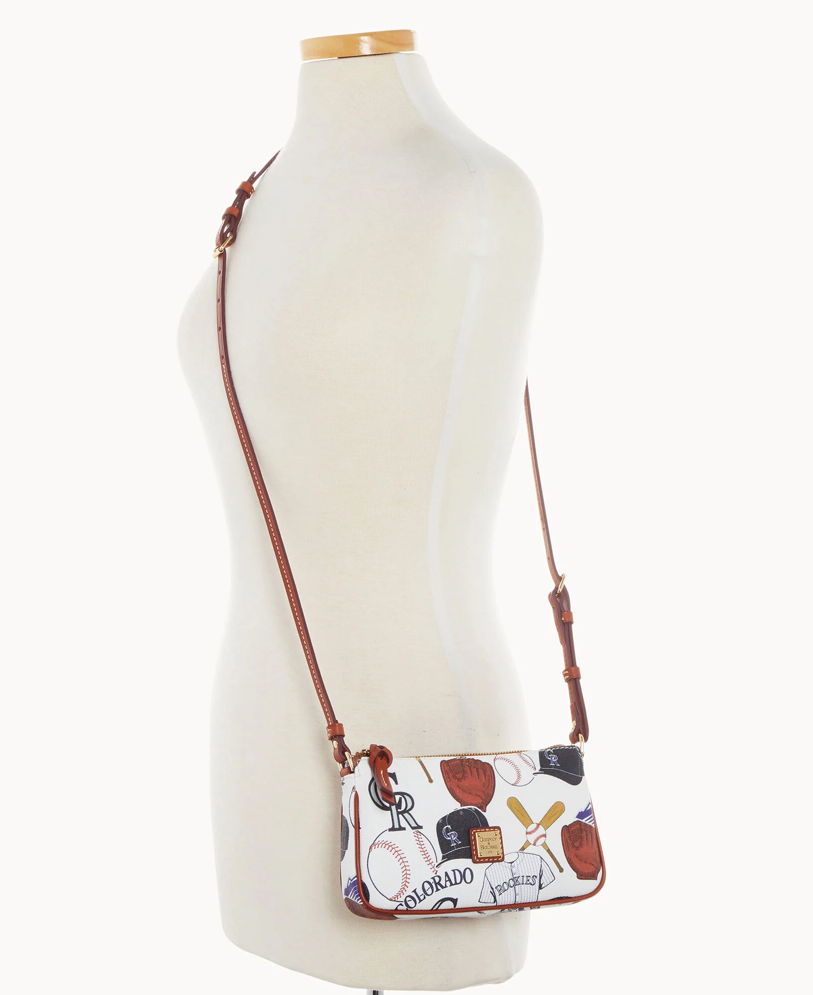 MLB Rockies Lexi Crossbody Sm Coin Case - Image 4