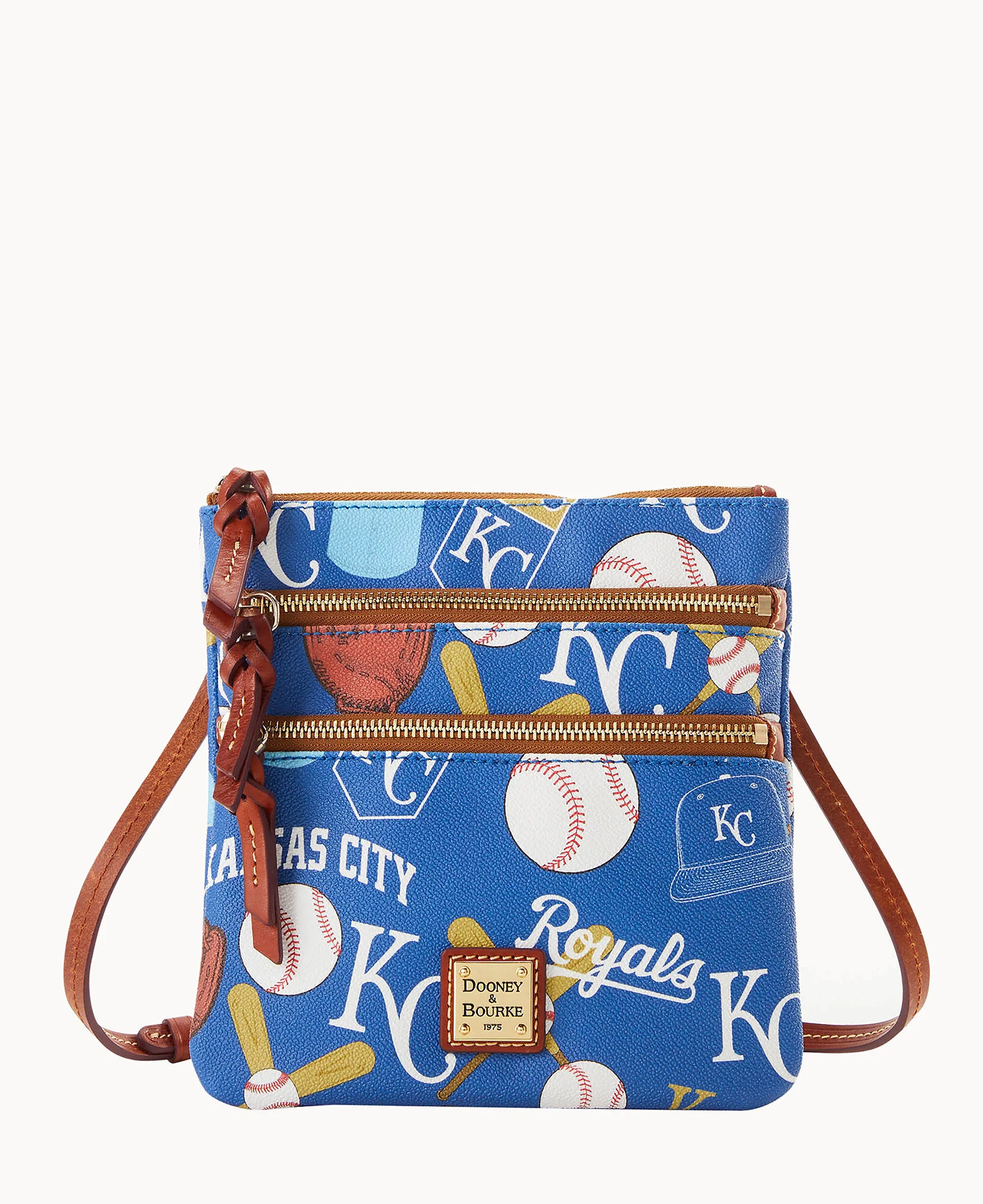 MLB Royals Triple Zip Crossbody - Image 4