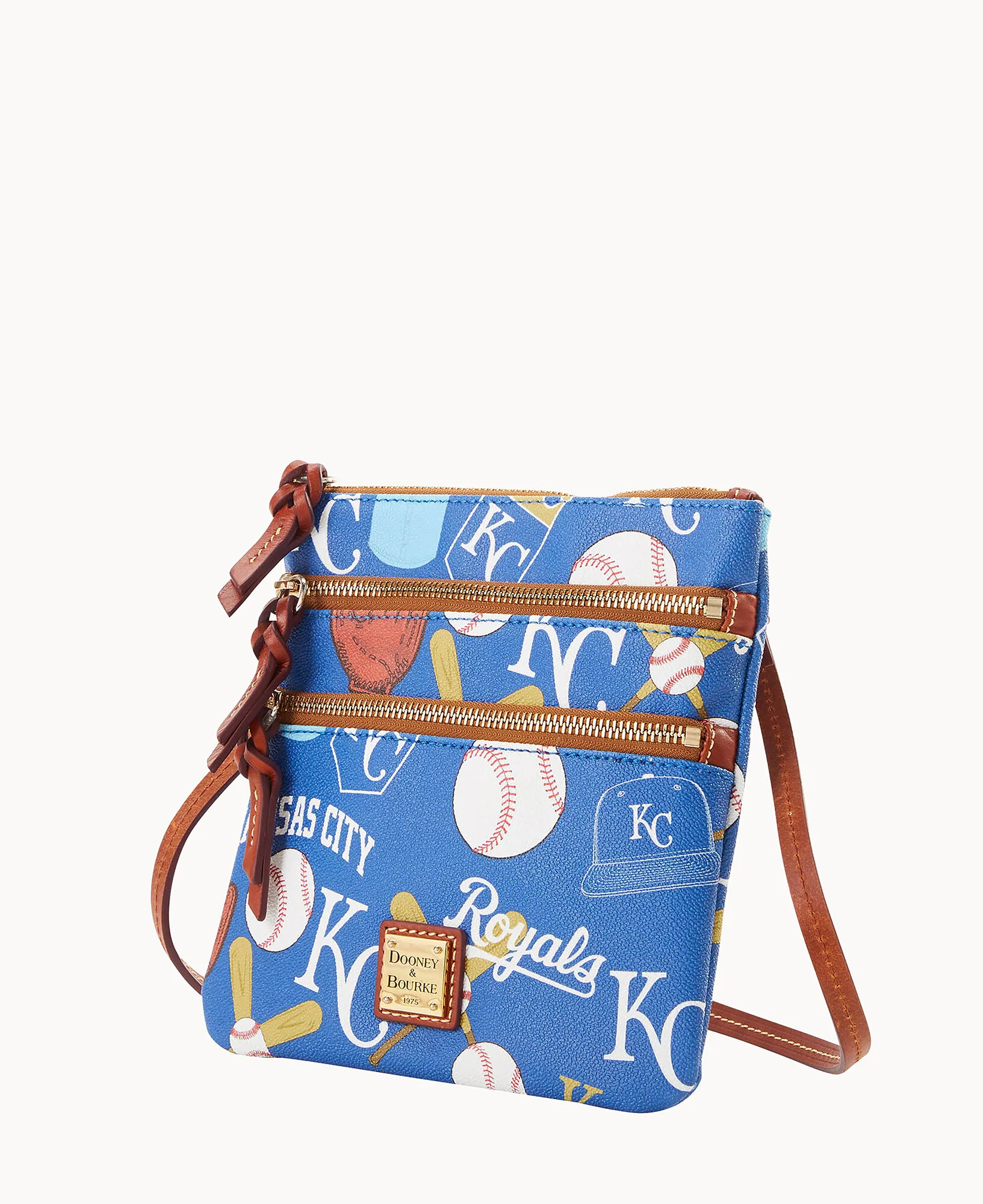MLB Royals Triple Zip Crossbody - Image 5