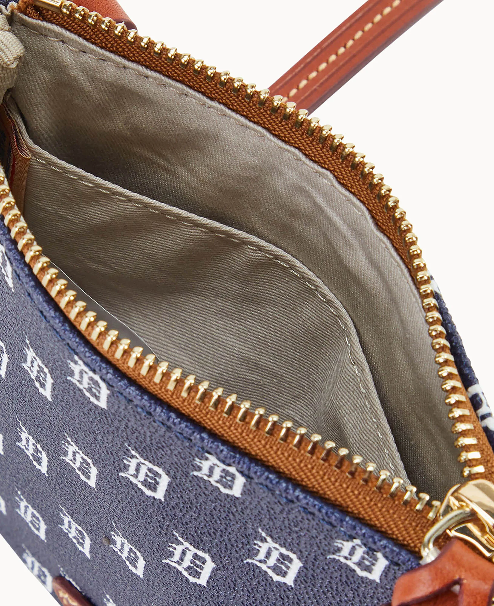 MLB Tigers Small North South Top Zip Crossbody - Image 3