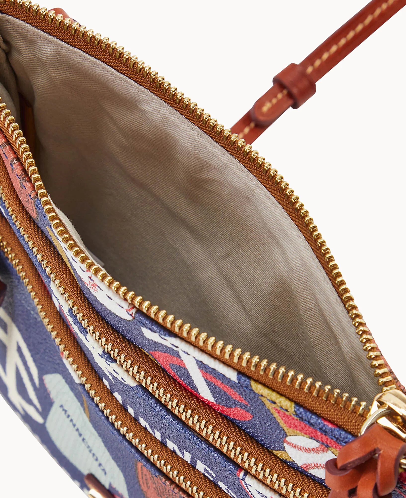 MLB Twins Triple Zip Crossbody - Image 3