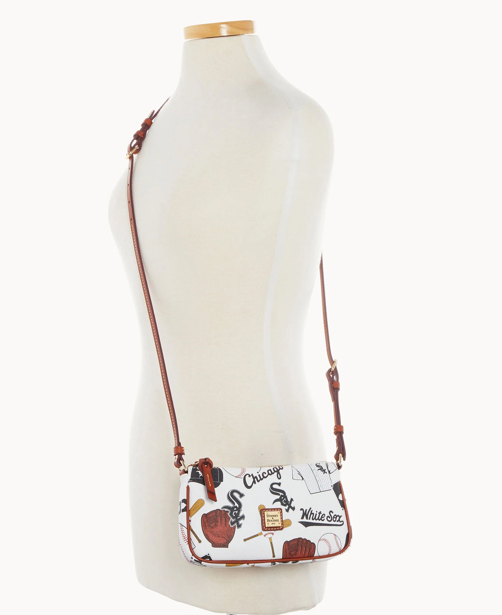MLB White Sox Lexi Crossbody Sm Coin Case - Image 4