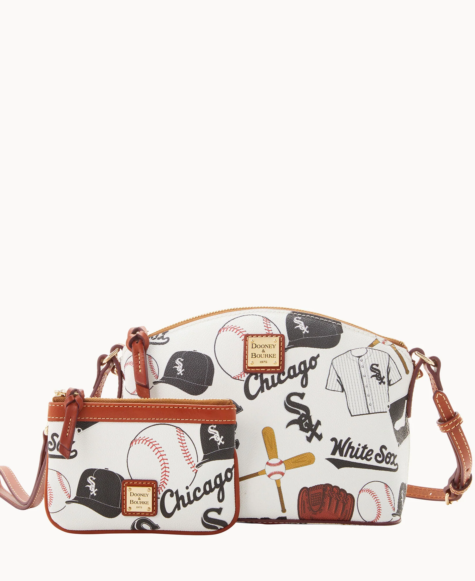 MLB White Sox Suki Crossbody Med Wristlet - Image 4