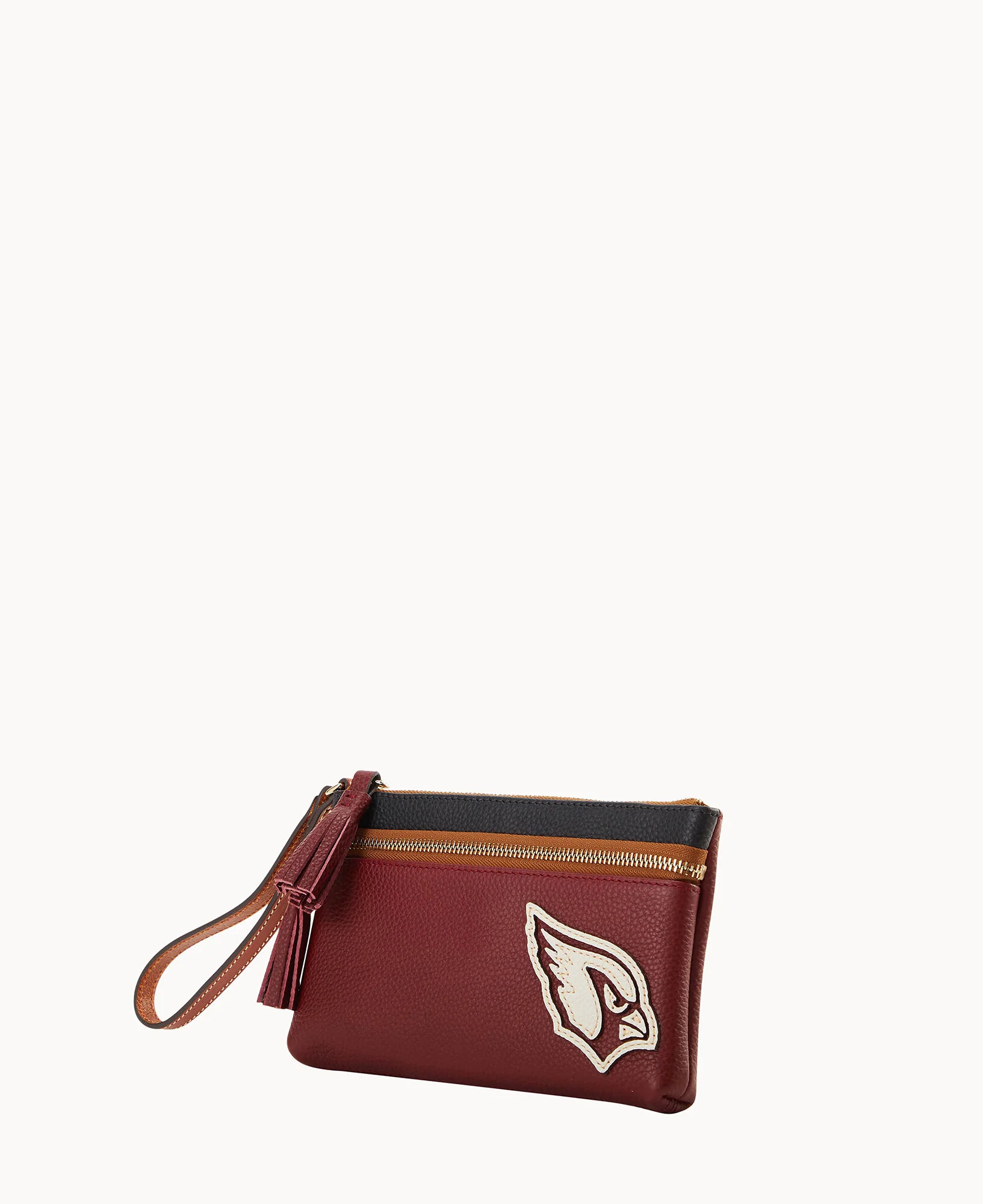 NFL AZ Cardinals Double Zip Wristlet - Image 2
